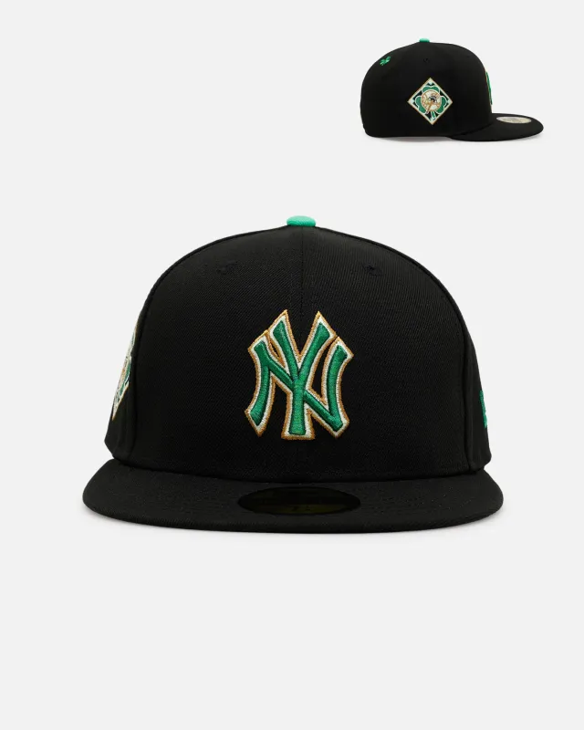 New Era New York Yankees 'St. Patrick's Day' 59FIFTY Fitted Black/Green sold by Culture Kings