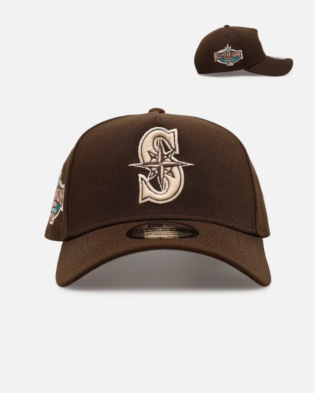 New Era Seattle Mariners 'Stay Classy' 9FORTY A-Frame Snapback Walnut made by Culture Kings