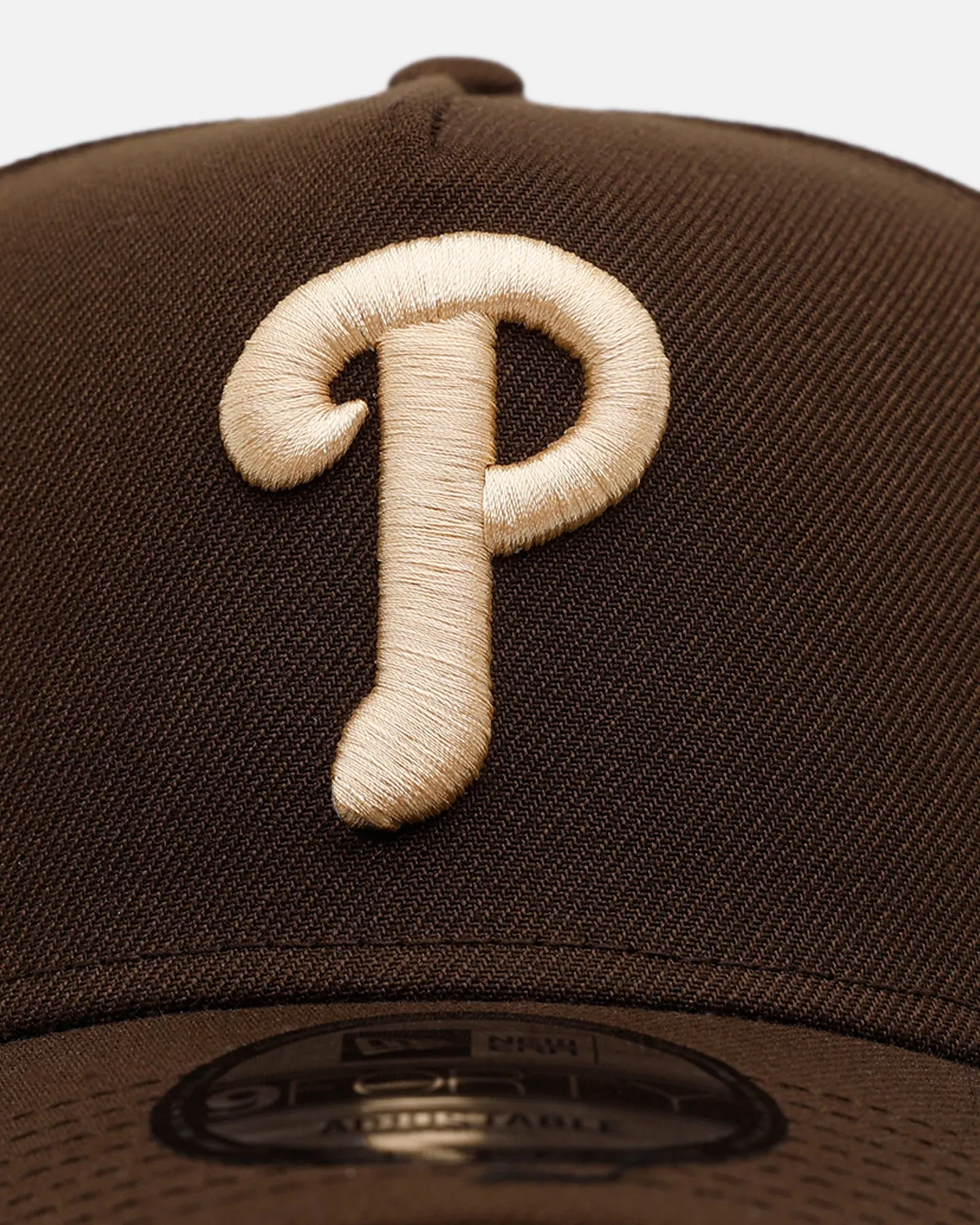 New Era Philadelphia Phillies 'Stay Classy' 9FORTY A-Frame Snapback Walnut sold by Culture Kings product image thumbnail 5