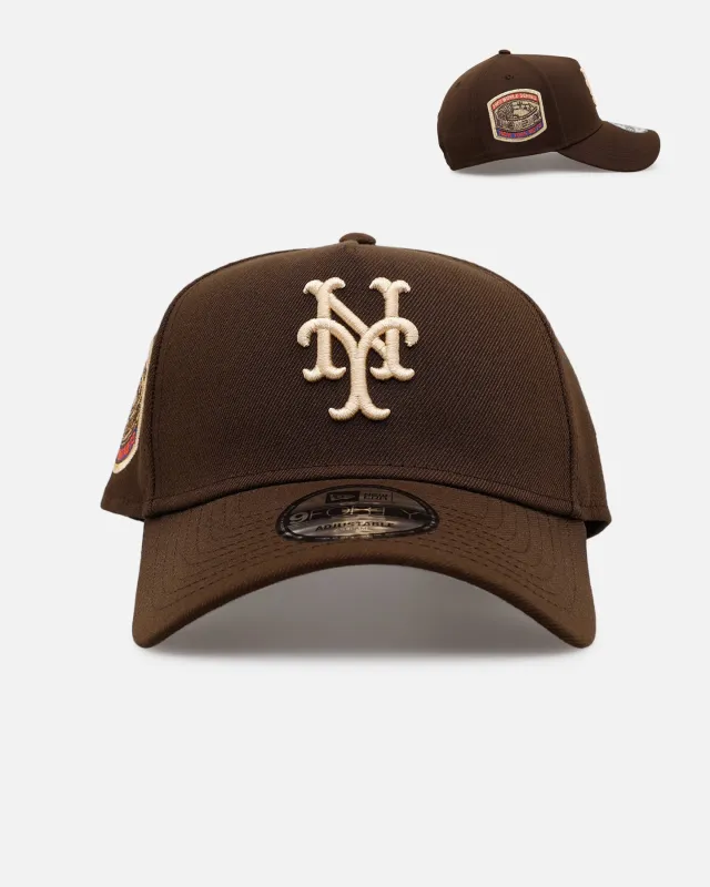 New Era New York Mets 'Stay Classy' 9FORTY A-Frame Snapback Walnut made by New Era