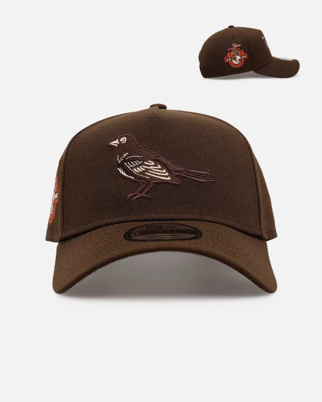 New Era Baltimore Orioles 'Stay Classy' 9FORTY A-Frame Snapback Walnut made by New Era