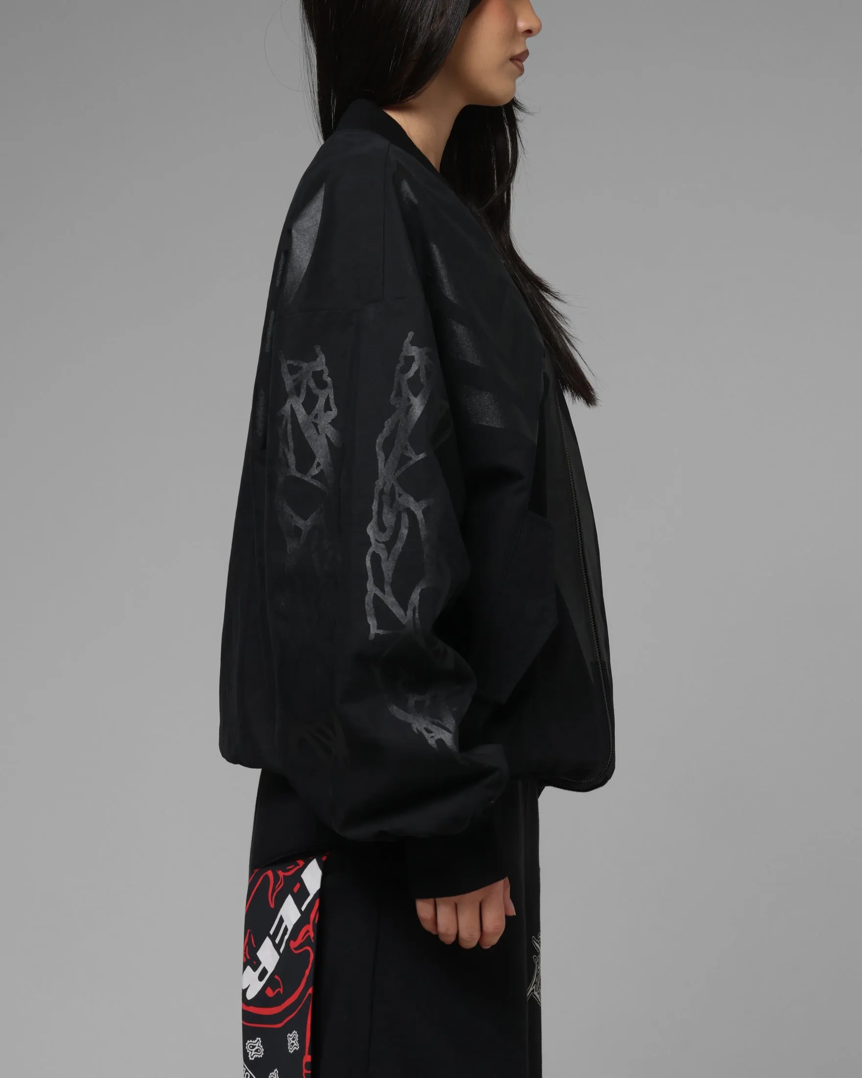 Loiter Marvel Symbiote Jacket Black sold by Culture Kings product image thumbnail 5