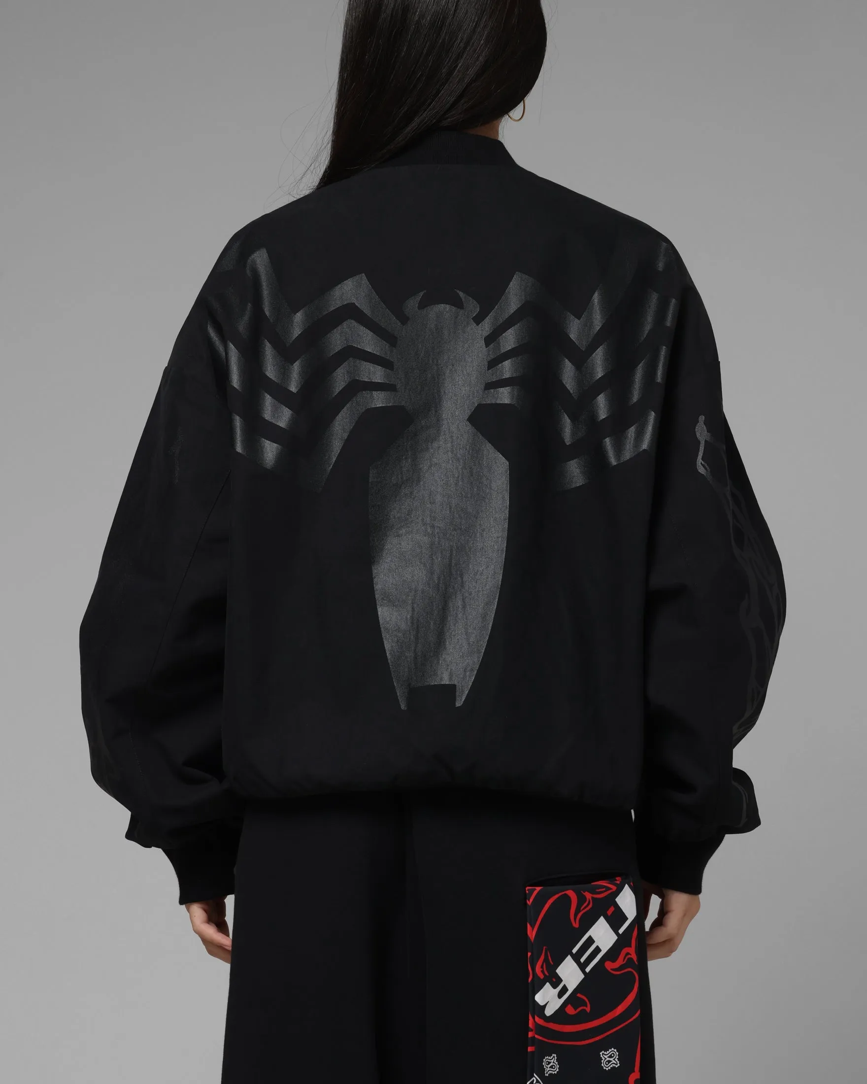 Loiter Marvel Symbiote Jacket Black sold by Culture Kings product image thumbnail 2