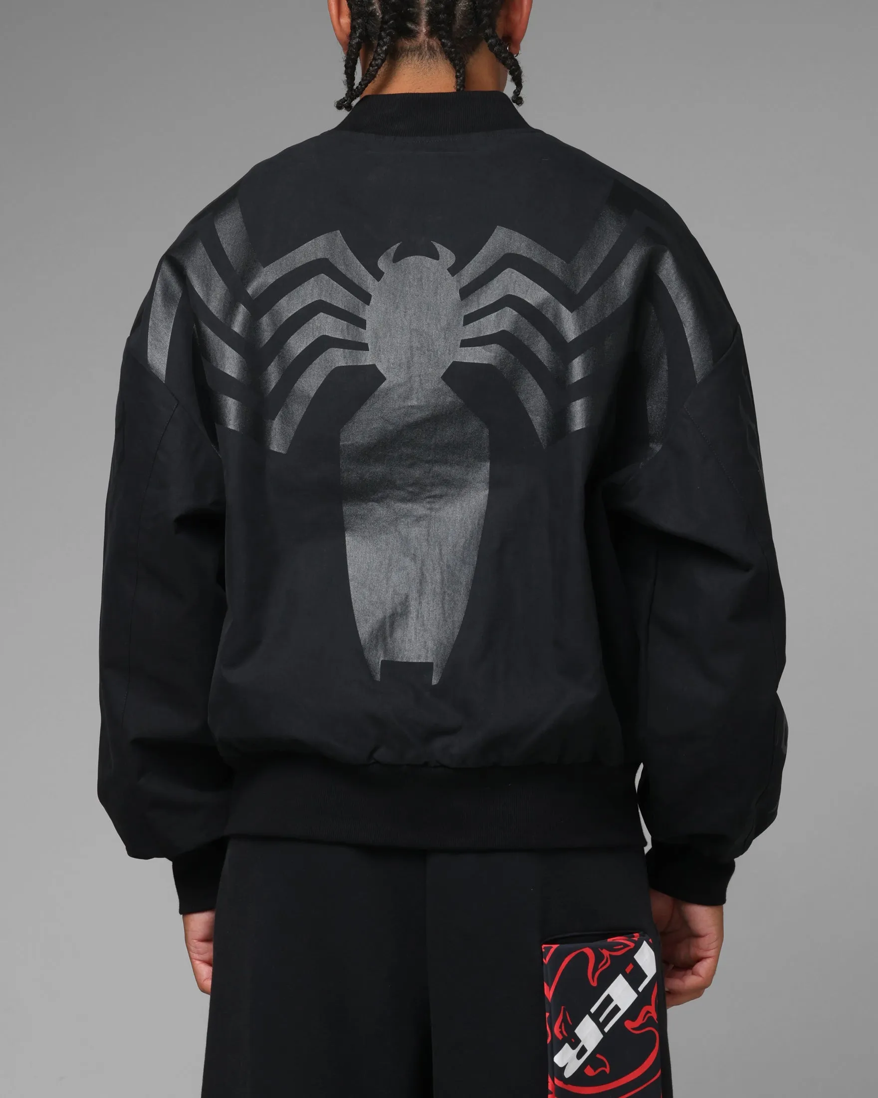 Loiter Marvel Symbiote Jacket Black sold by Culture Kings product image thumbnail 2