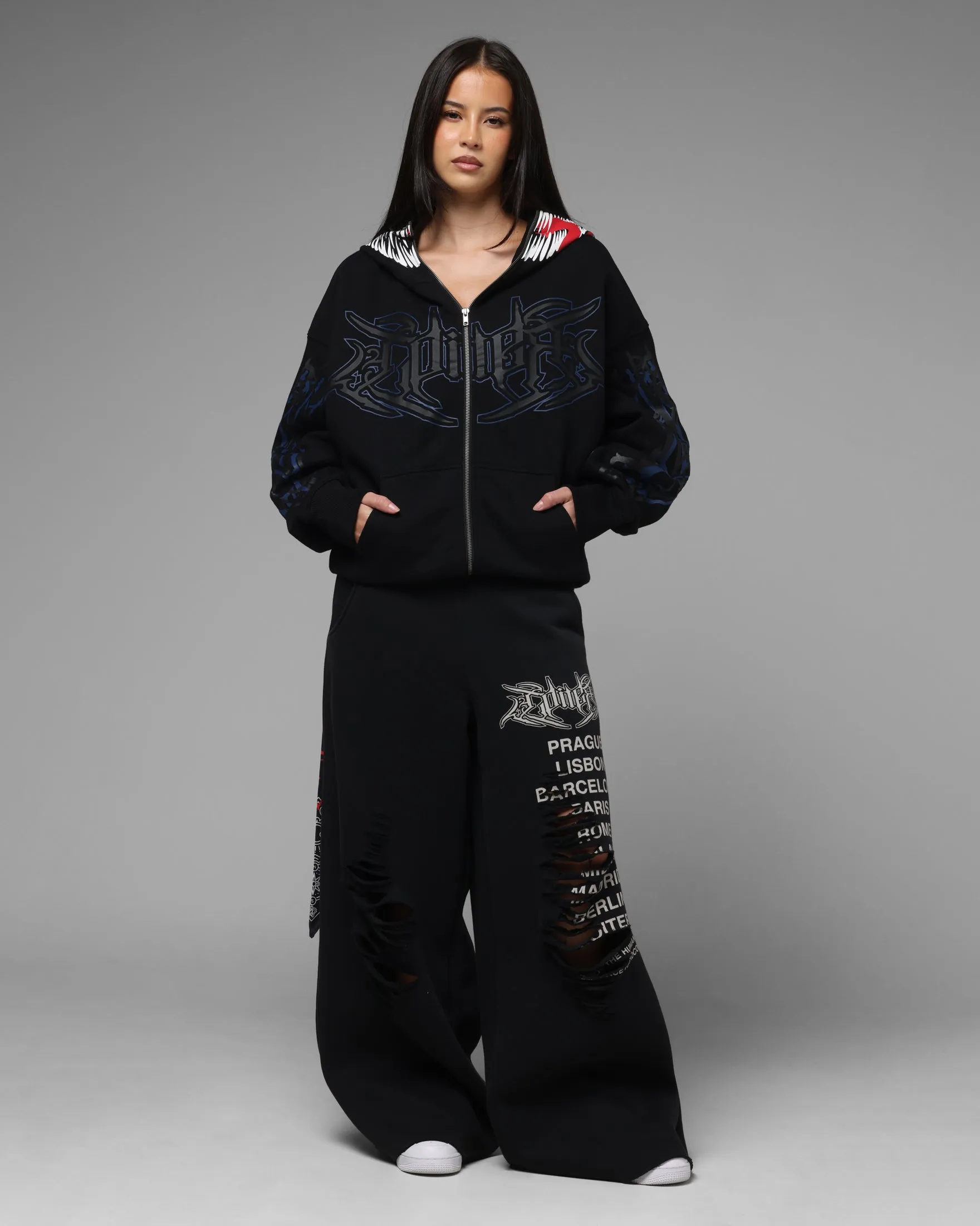 Loiter Marvel Venom Zip Through Hoodie Black sold by Culture Kings product image thumbnail 3