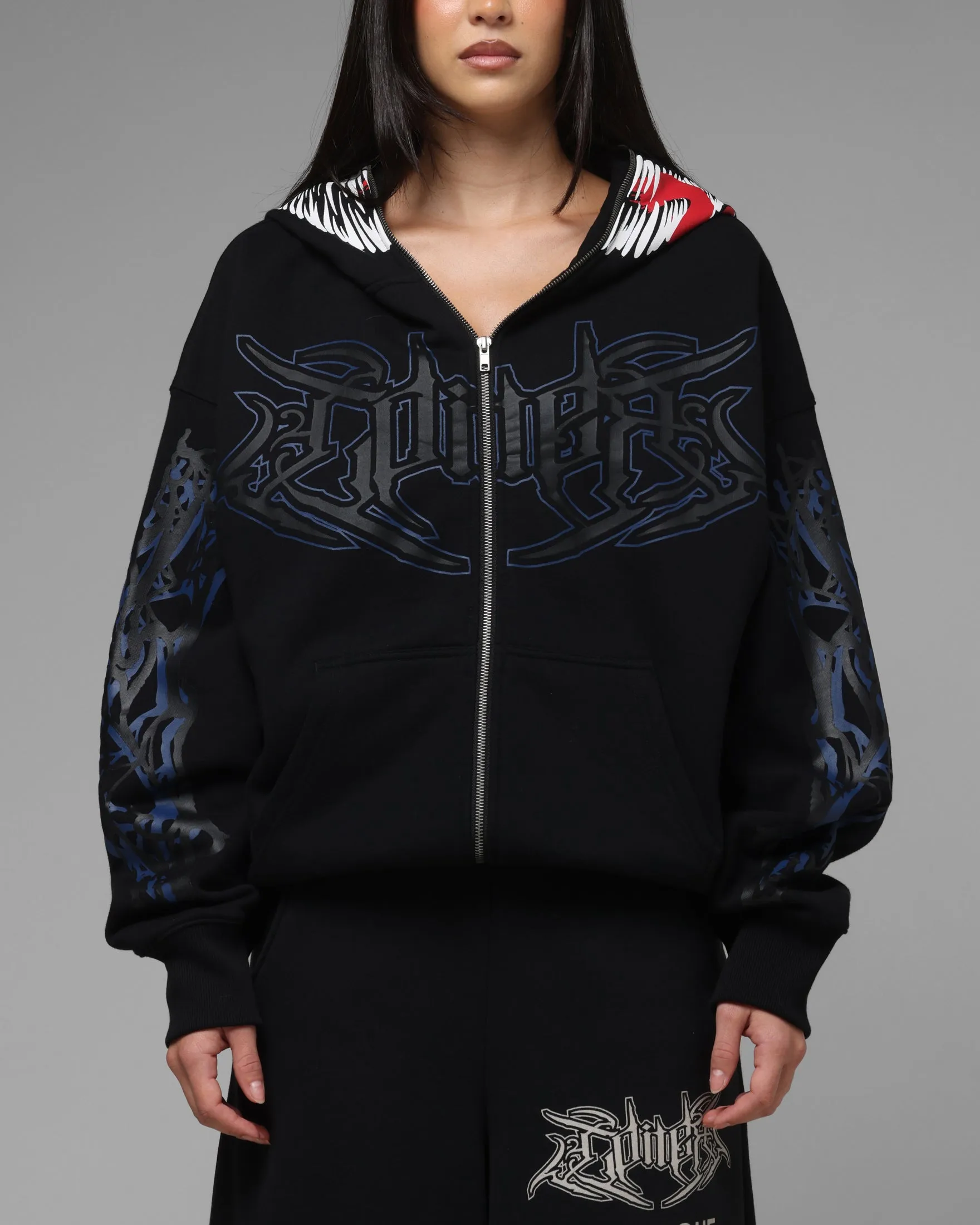 Loiter Marvel Venom Zip Through Hoodie Black sold by Culture Kings