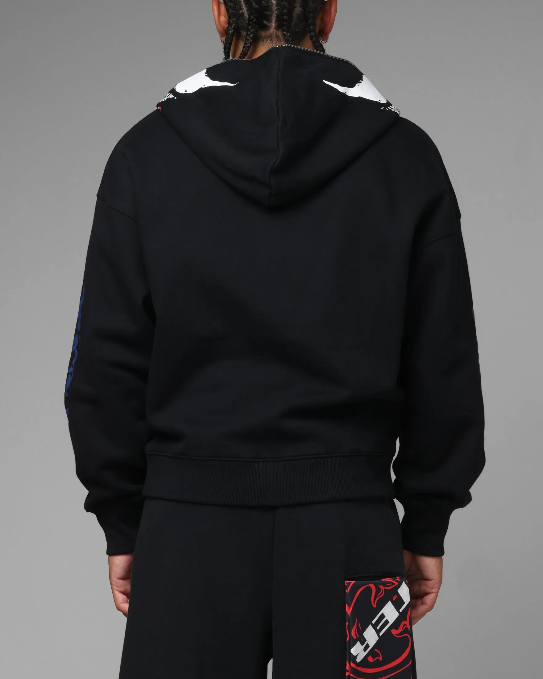 Loiter Marvel Venom Zip Through Hoodie Black sold by Culture Kings product image thumbnail 4