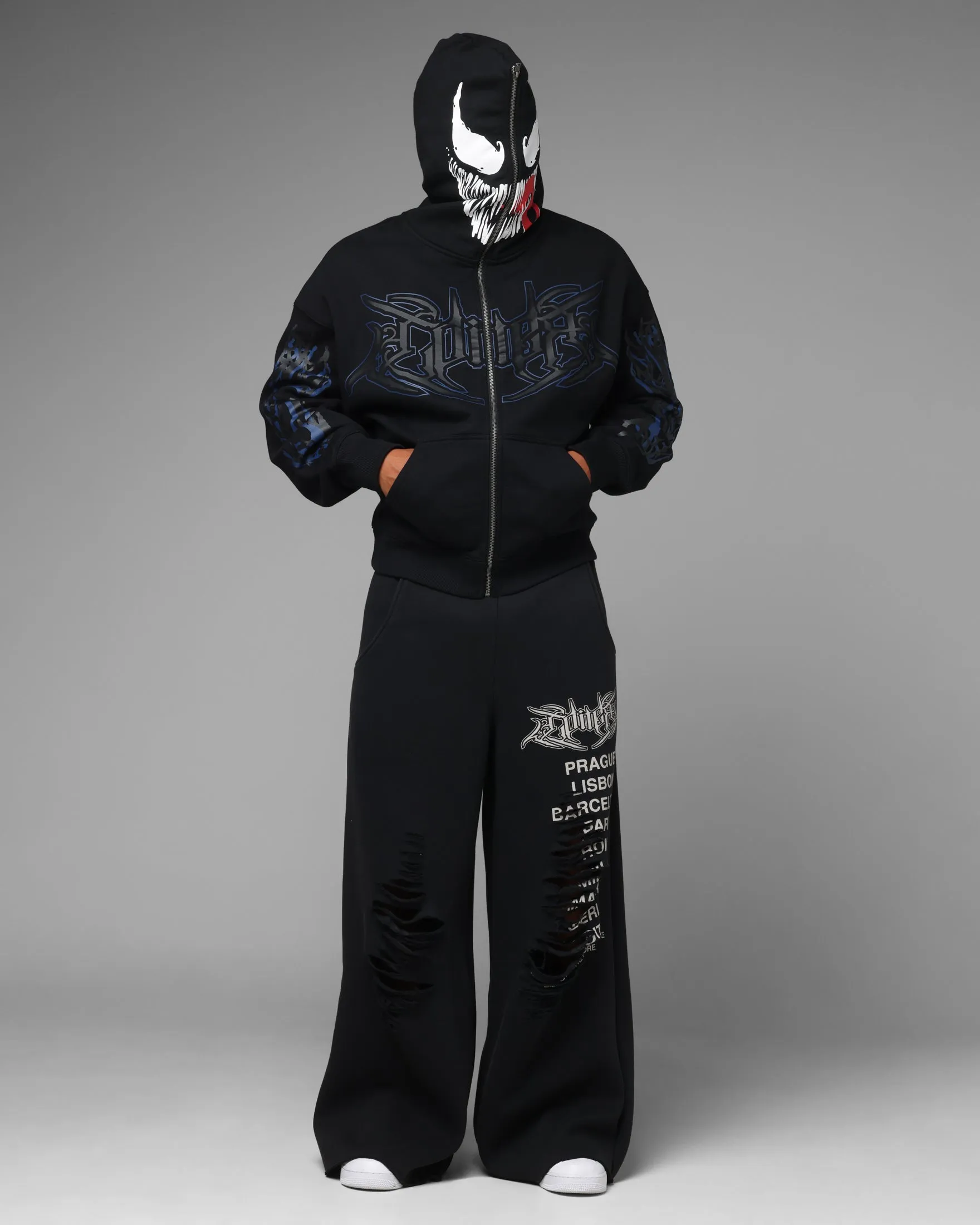 Loiter Marvel Venom Zip Through Hoodie Black sold by Culture Kings product image thumbnail 2
