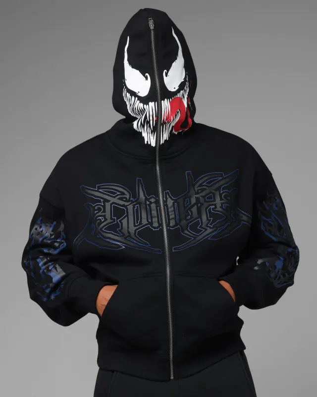 Loiter Marvel Venom Zip Through Hoodie Black sold by Culture Kings