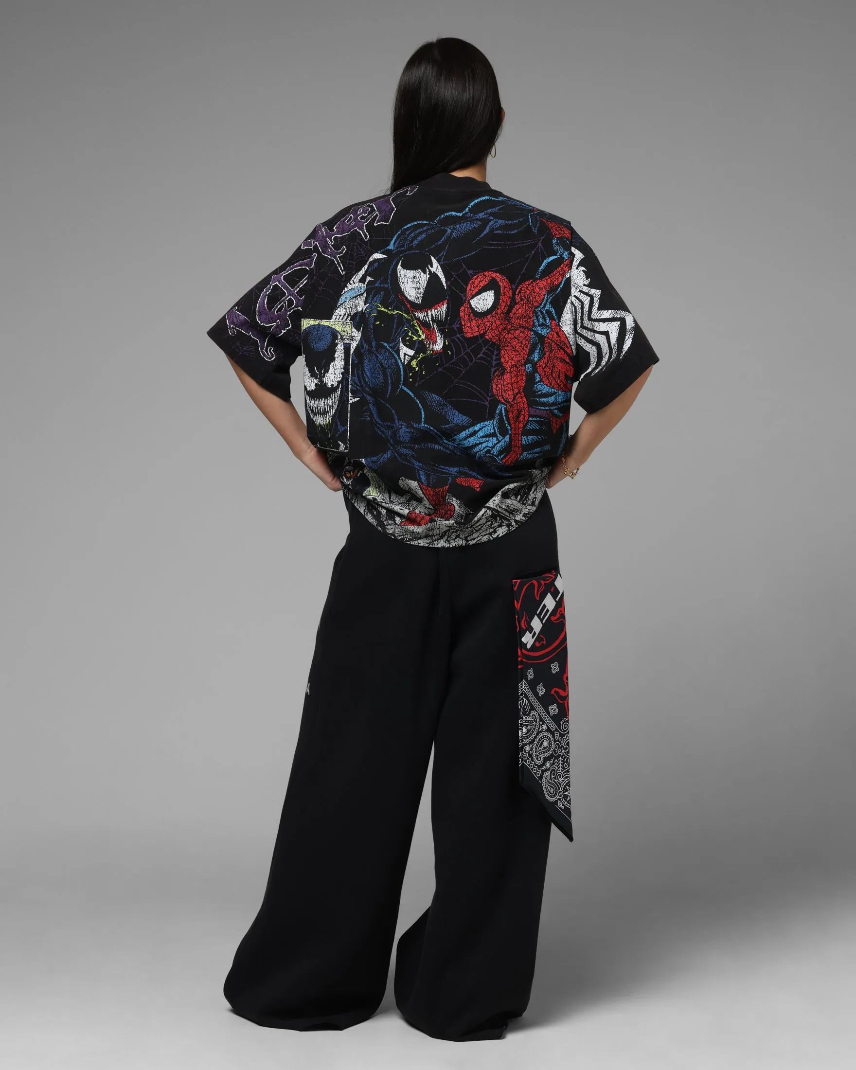 Loiter Marvel Venom Boxy T-Shirt Black sold by Culture Kings product image thumbnail 4