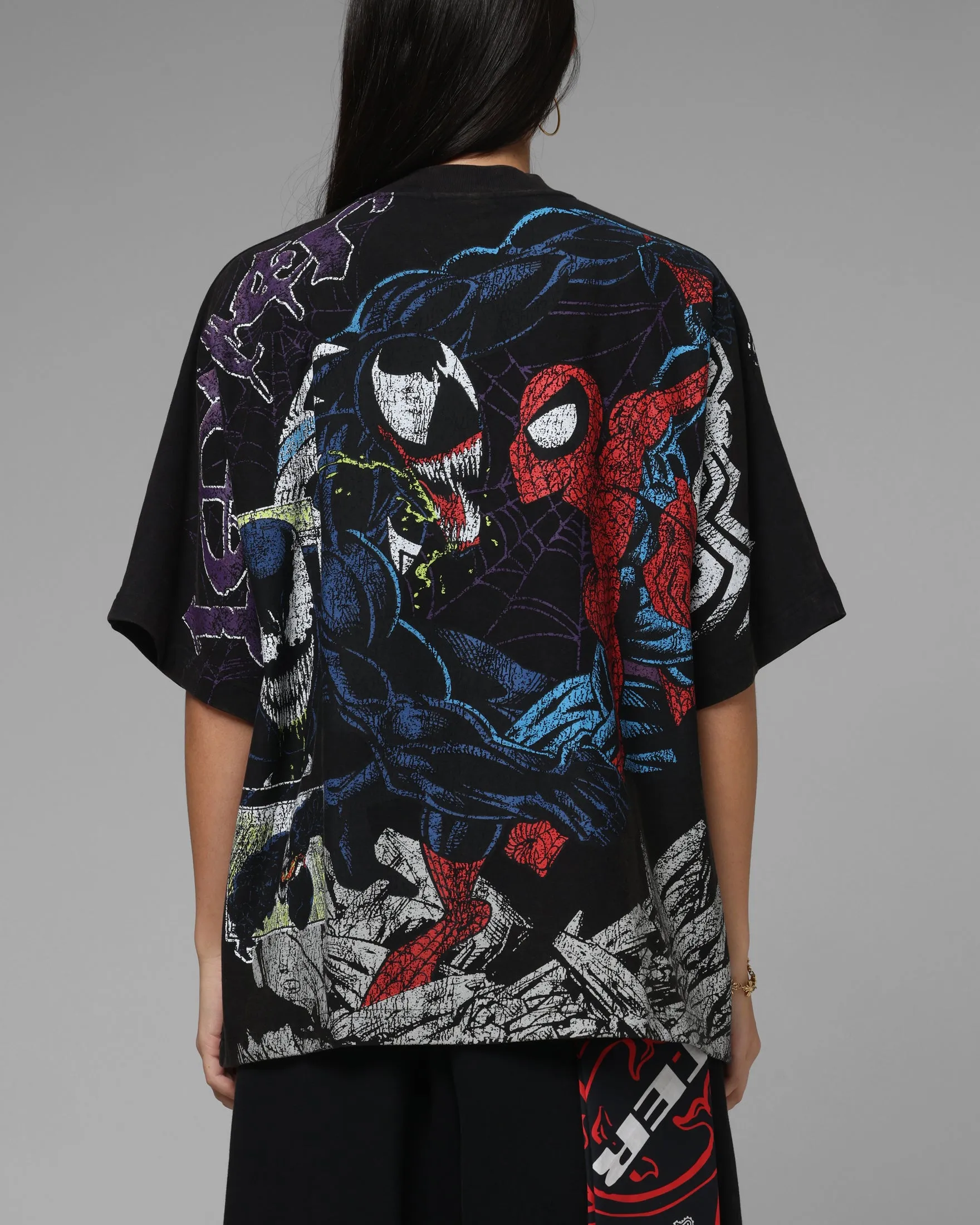 Loiter Marvel Venom Boxy T-Shirt Black sold by Culture Kings product image thumbnail 2