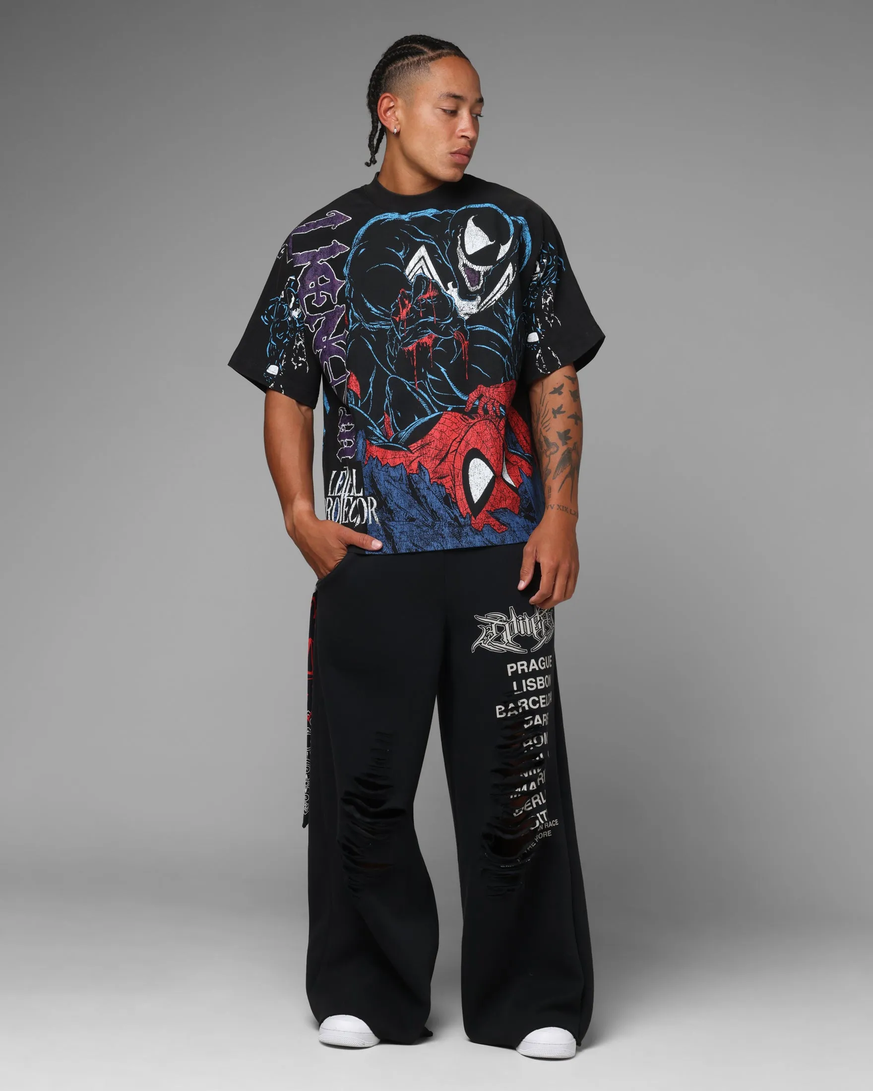 Loiter Marvel Venom Boxy T-Shirt Black sold by Culture Kings product image thumbnail 3