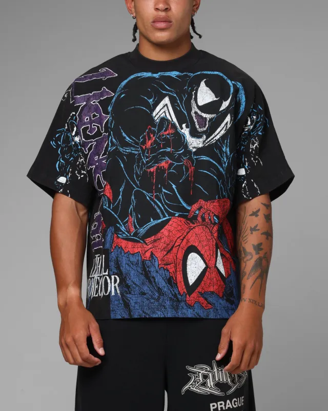 Loiter Marvel Venom Boxy T-Shirt Black sold by Culture Kings