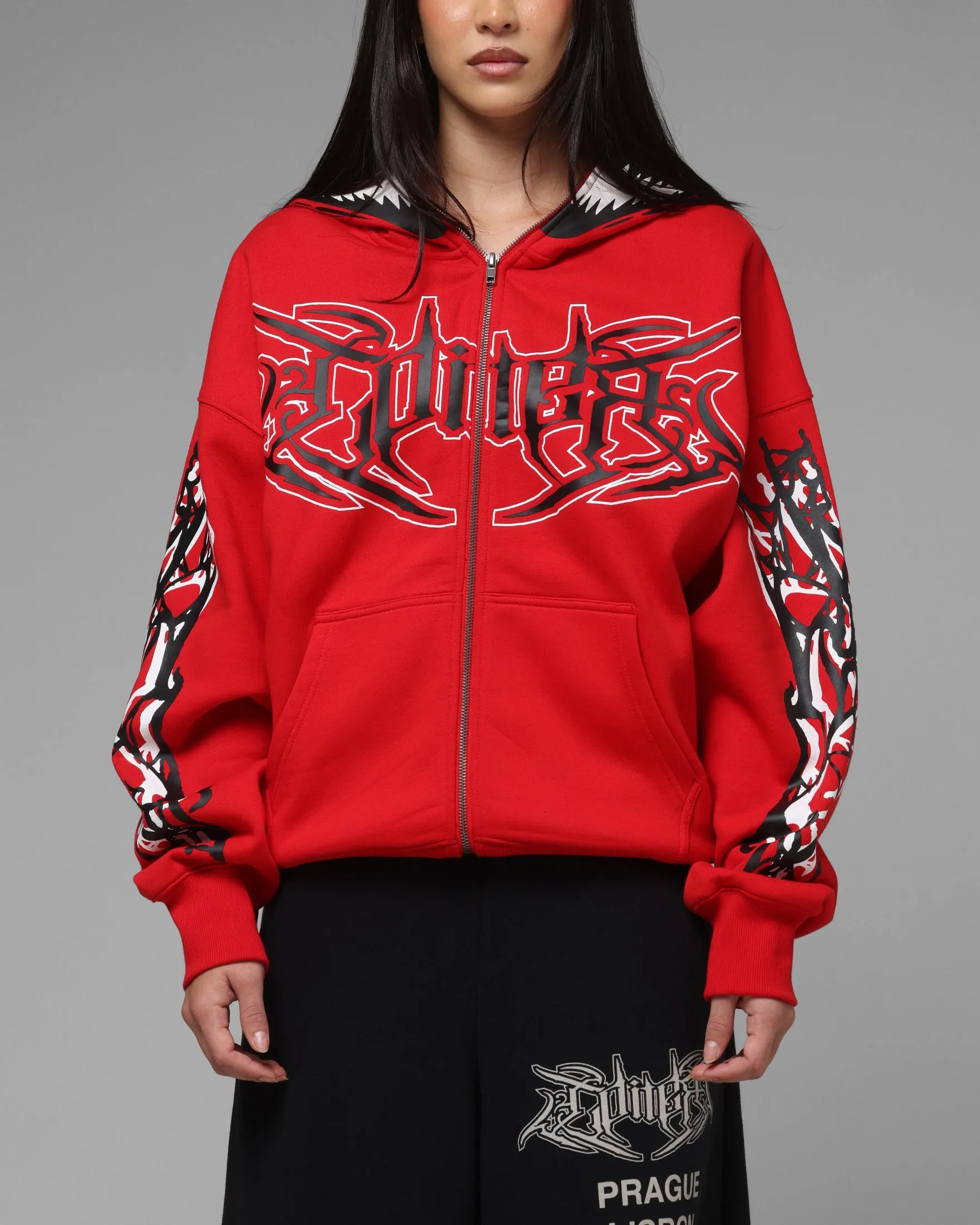 Loiter Marvel Spider-Man Carnage Zip Hoodie Red sold by Culture Kings