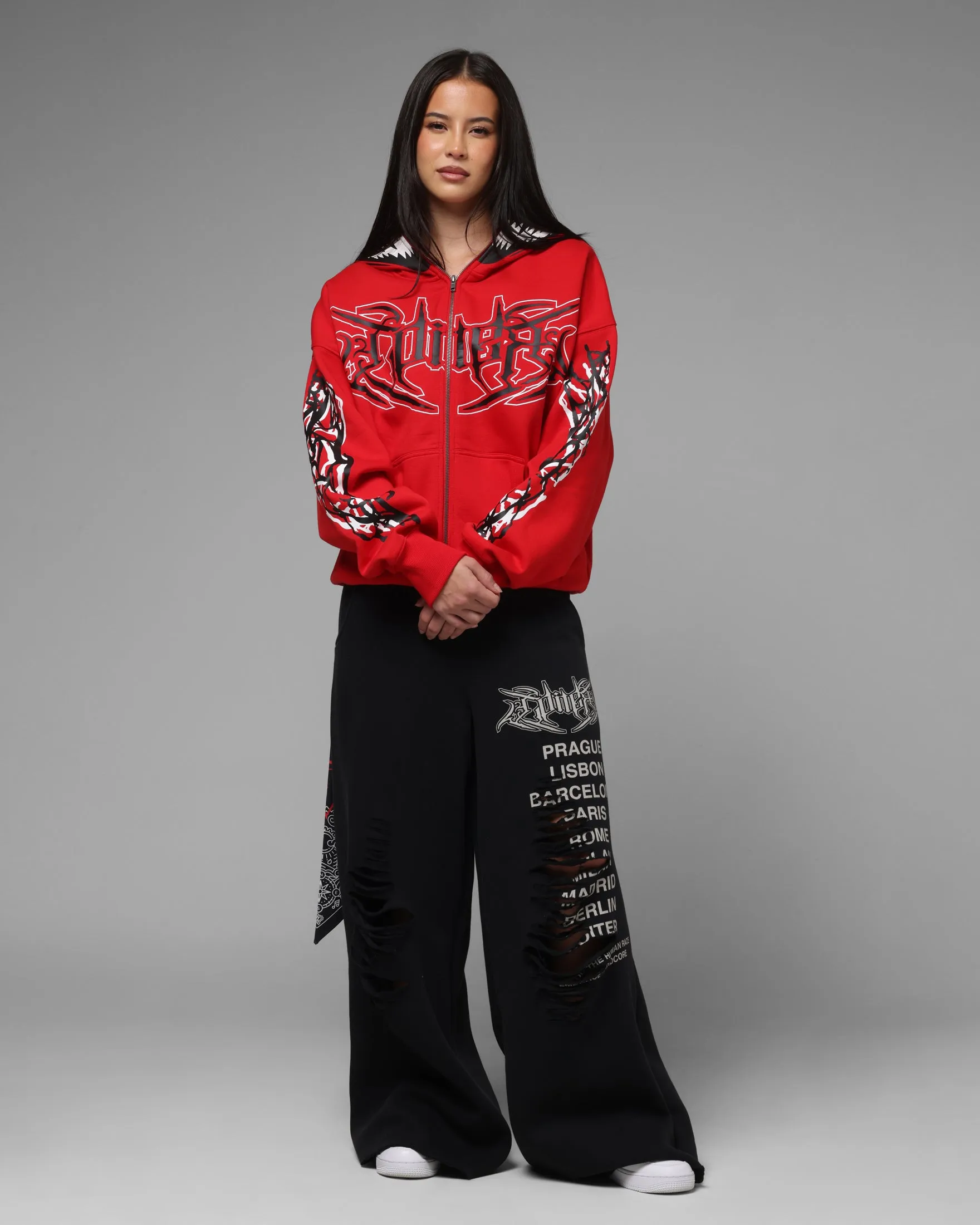 Loiter Marvel Spider-Man Carnage Zip Hoodie Red sold by Culture Kings product image thumbnail 3