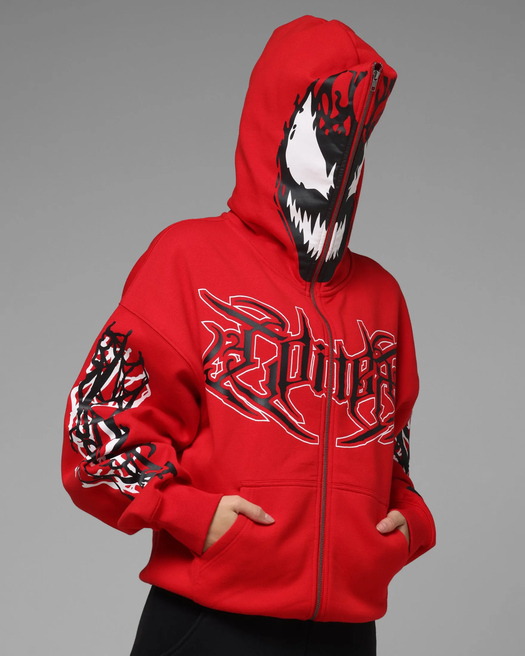 Loiter Marvel Spider-Man Carnage Zip Hoodie Red sold by Culture Kings product image thumbnail 2