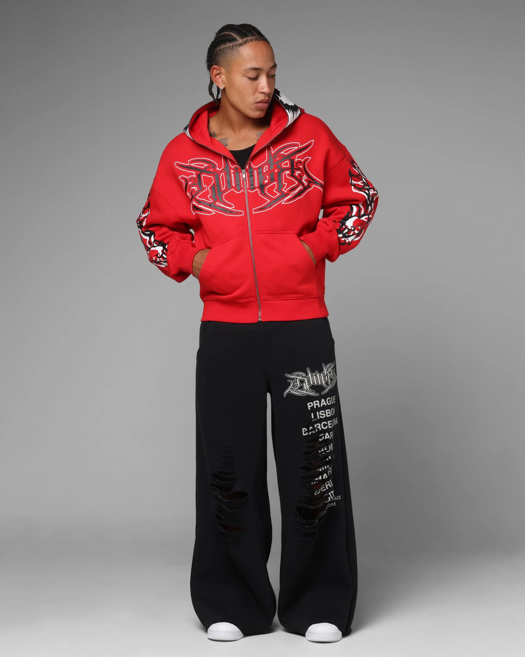 Loiter Marvel Spider-Man Carnage Zip Hoodie Red sold by Culture Kings product image thumbnail 4