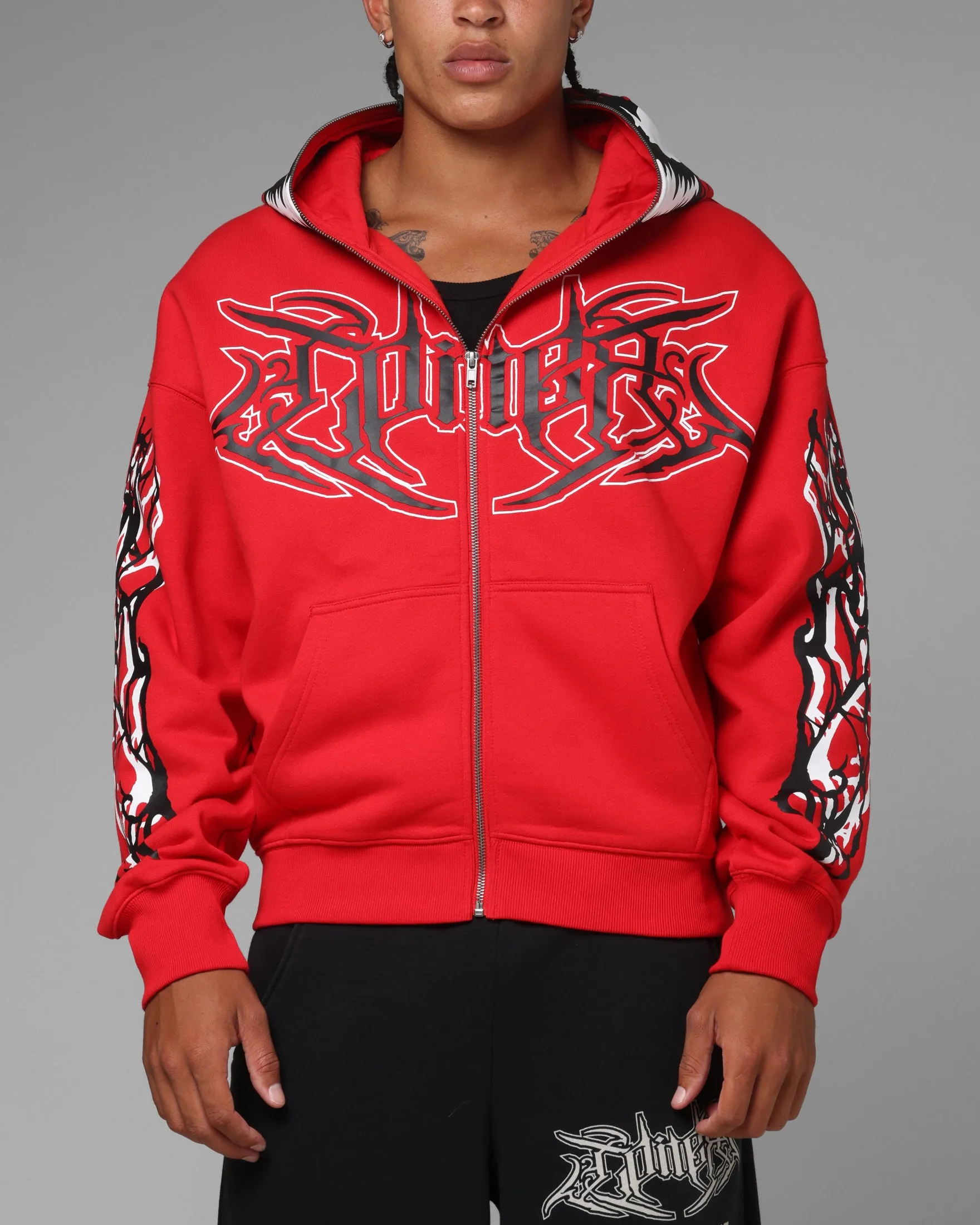 Loiter Marvel Spider-Man Carnage Zip Hoodie Red sold by Culture Kings product image thumbnail 3