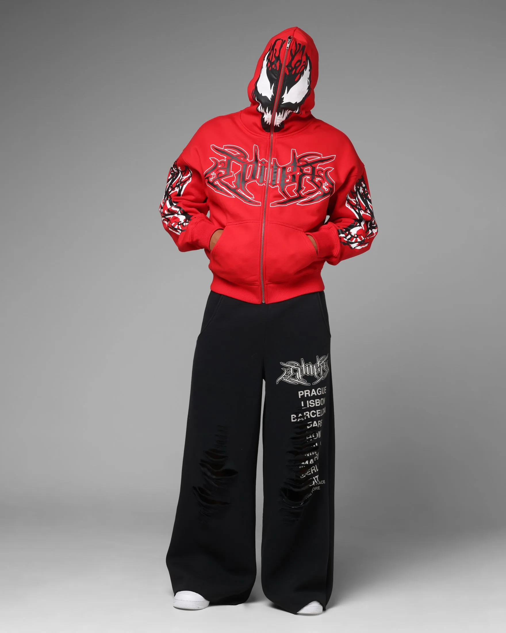 Loiter Marvel Spider-Man Carnage Zip Hoodie Red sold by Culture Kings product image thumbnail 2