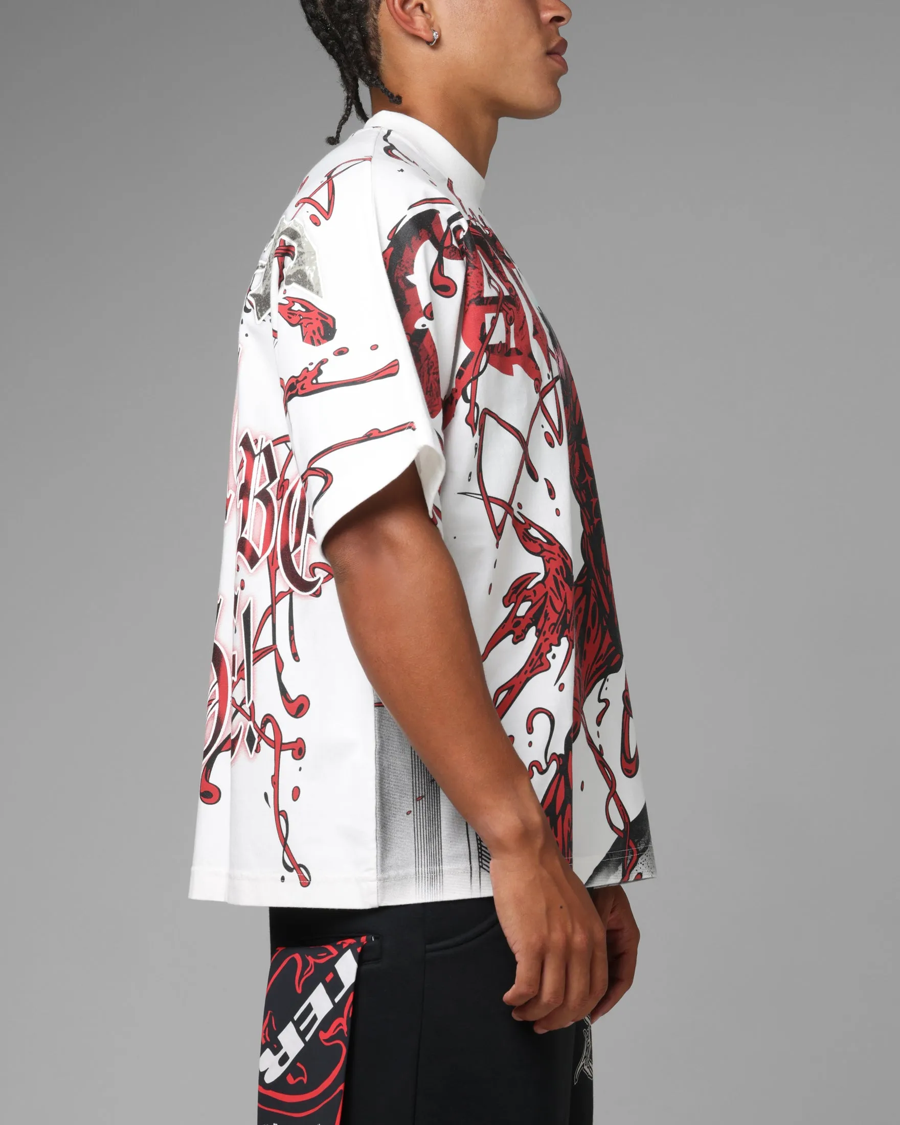 Loiter Marvel Spider-Man Carnage Boxy T-Shirt Off White sold by Culture Kings product image thumbnail 5