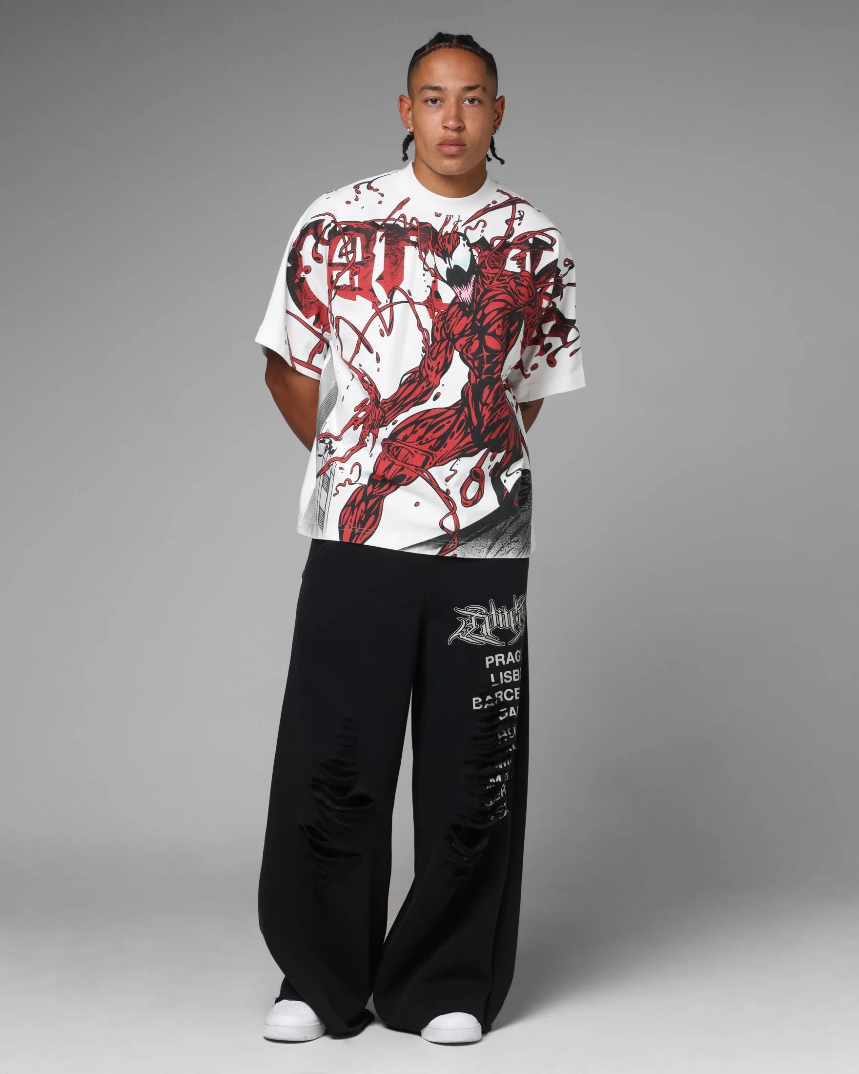 Loiter Marvel Spider-Man Carnage Boxy T-Shirt Off White sold by Culture Kings product image thumbnail 3