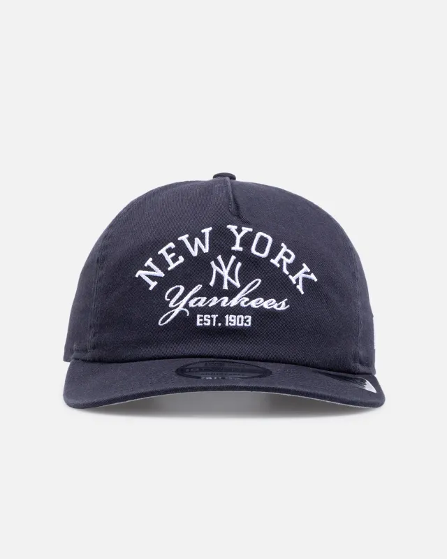 New Era New York Yankees 'MLB Stacked Logo' 19TWENTY Snapback Navy sold by Culture Kings