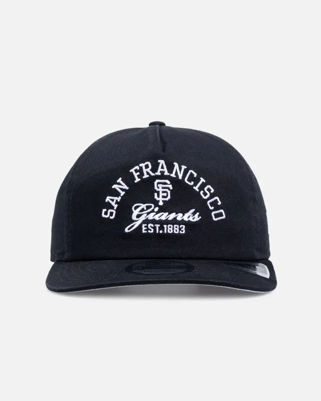 New Era San Francisco Giants 'MLB Stacked Logo' 19TWENTY Snapback Black sold by Culture Kings