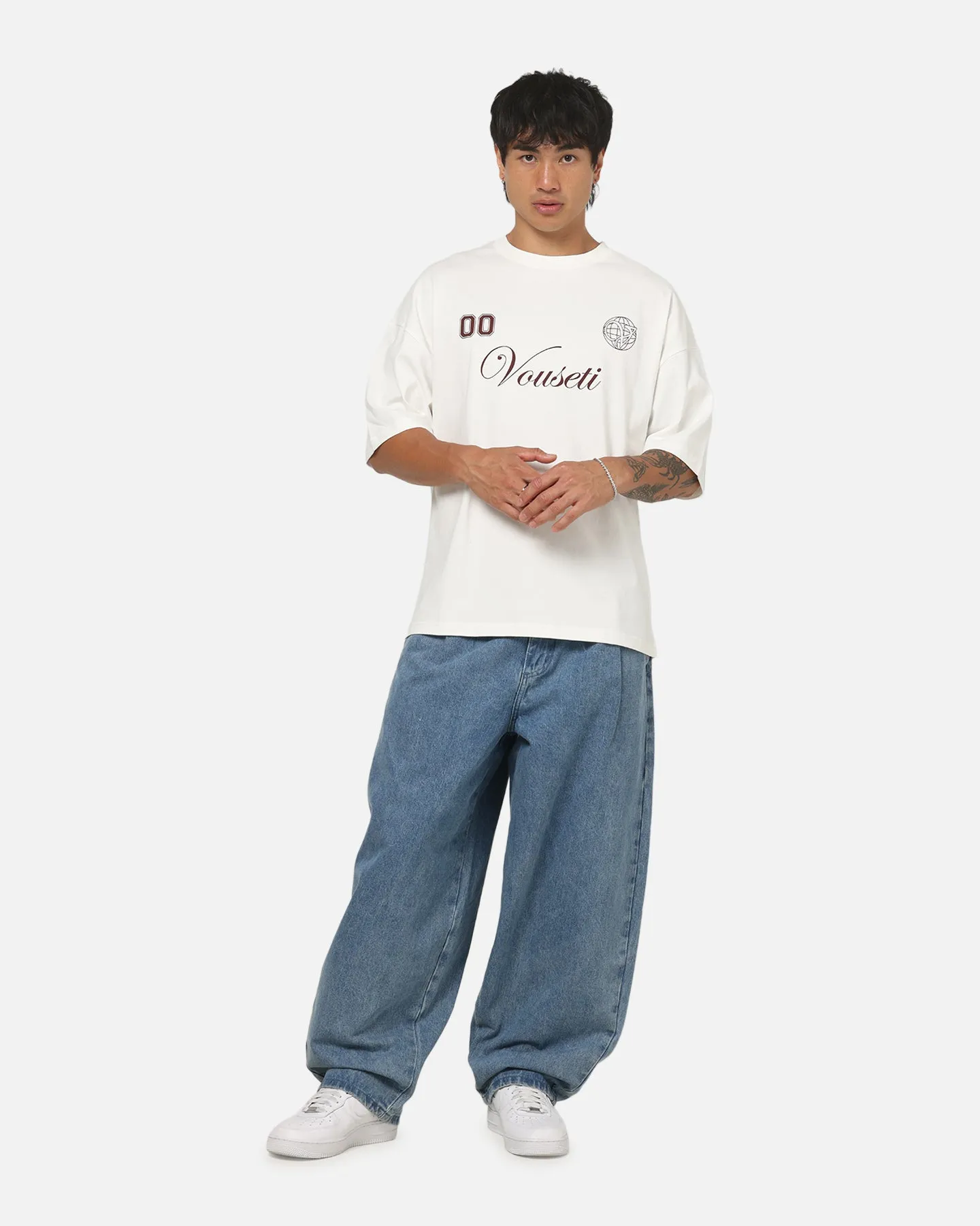 Vouseti Rugby T-Shirt White sold by Culture Kings product image thumbnail 2