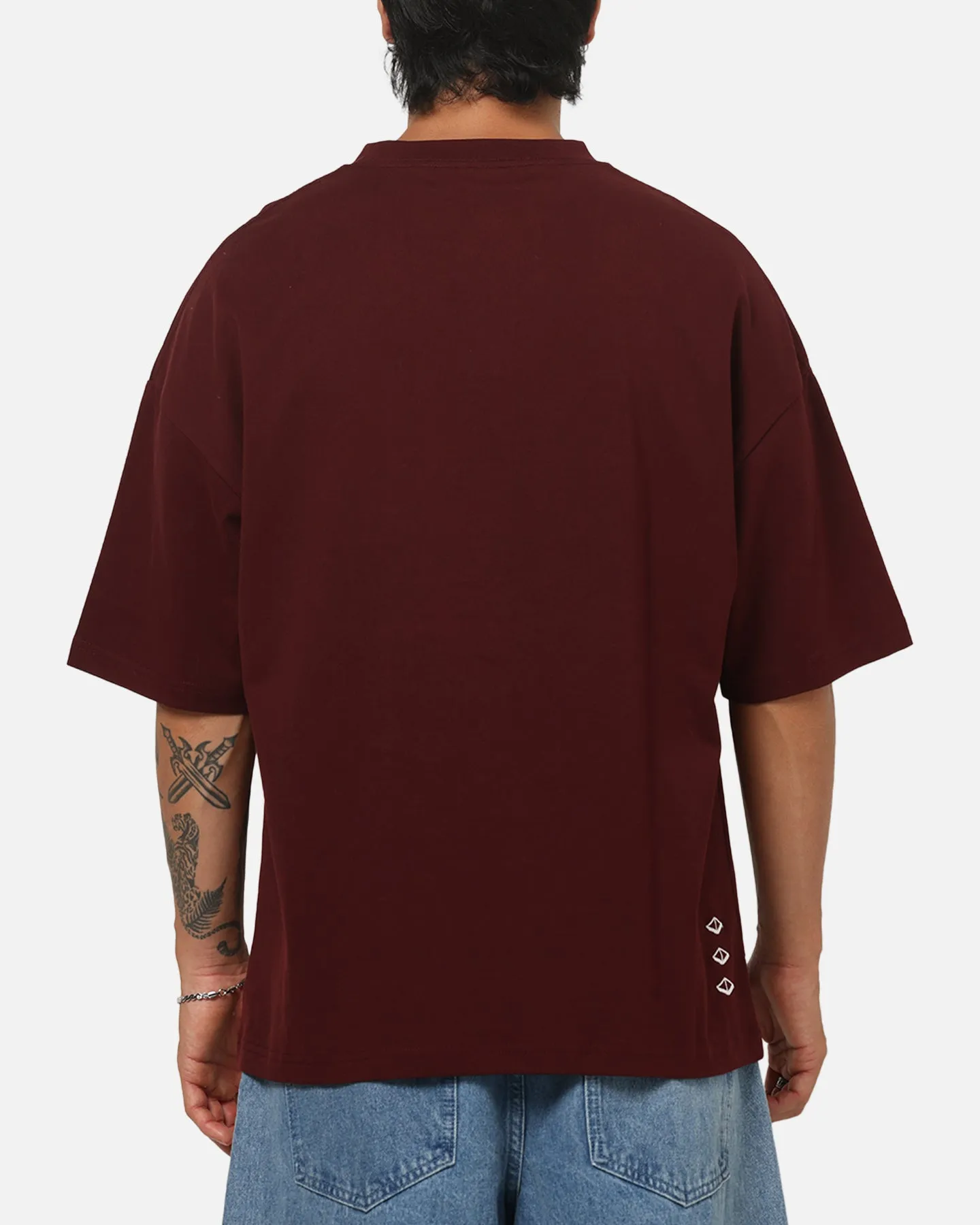 Vouseti Rugby T-Shirt Dark Plum sold by Culture Kings product image thumbnail 3