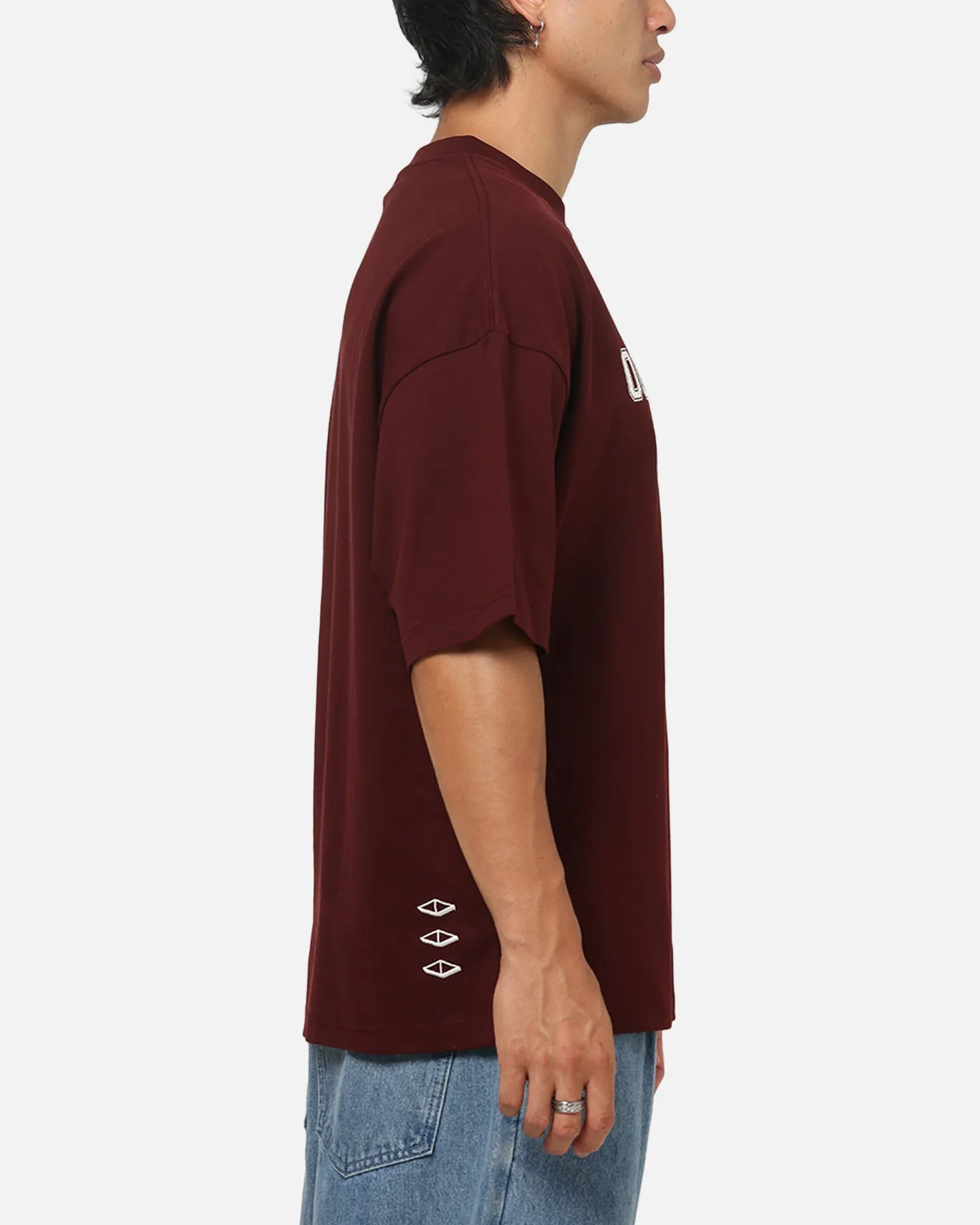 Vouseti Rugby T-Shirt Dark Plum sold by Culture Kings product image thumbnail 4