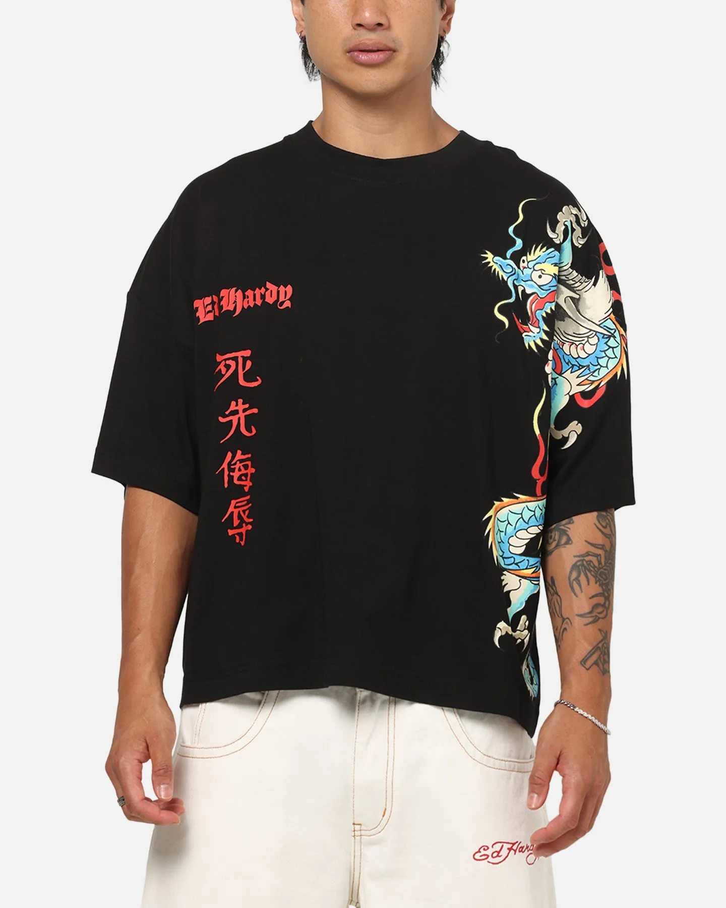 Ed Hardy Fireborn T-Shirt Black sold by Culture Kings
