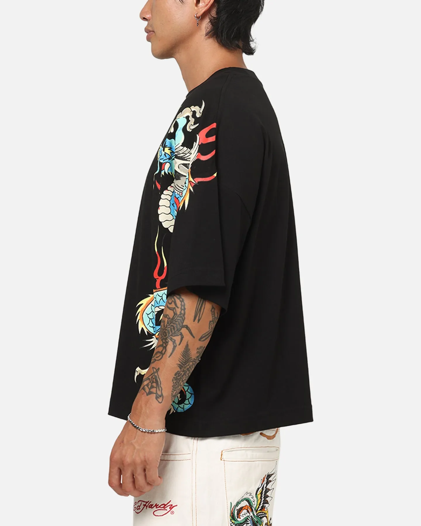 Ed Hardy Fireborn T-Shirt Black sold by Culture Kings product image thumbnail 5