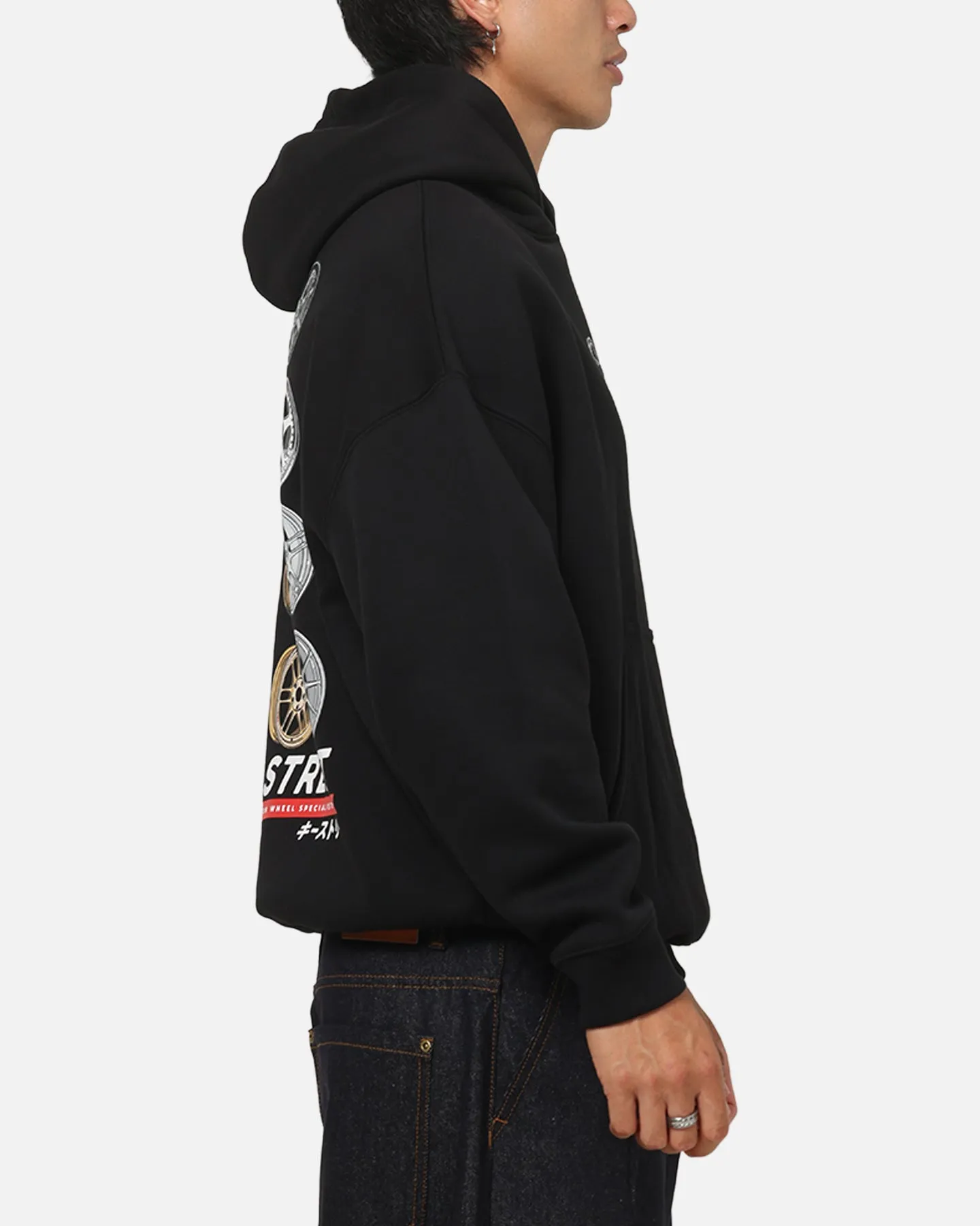 Key Street Wheels Hoodie Black sold by Culture Kings product image thumbnail 5