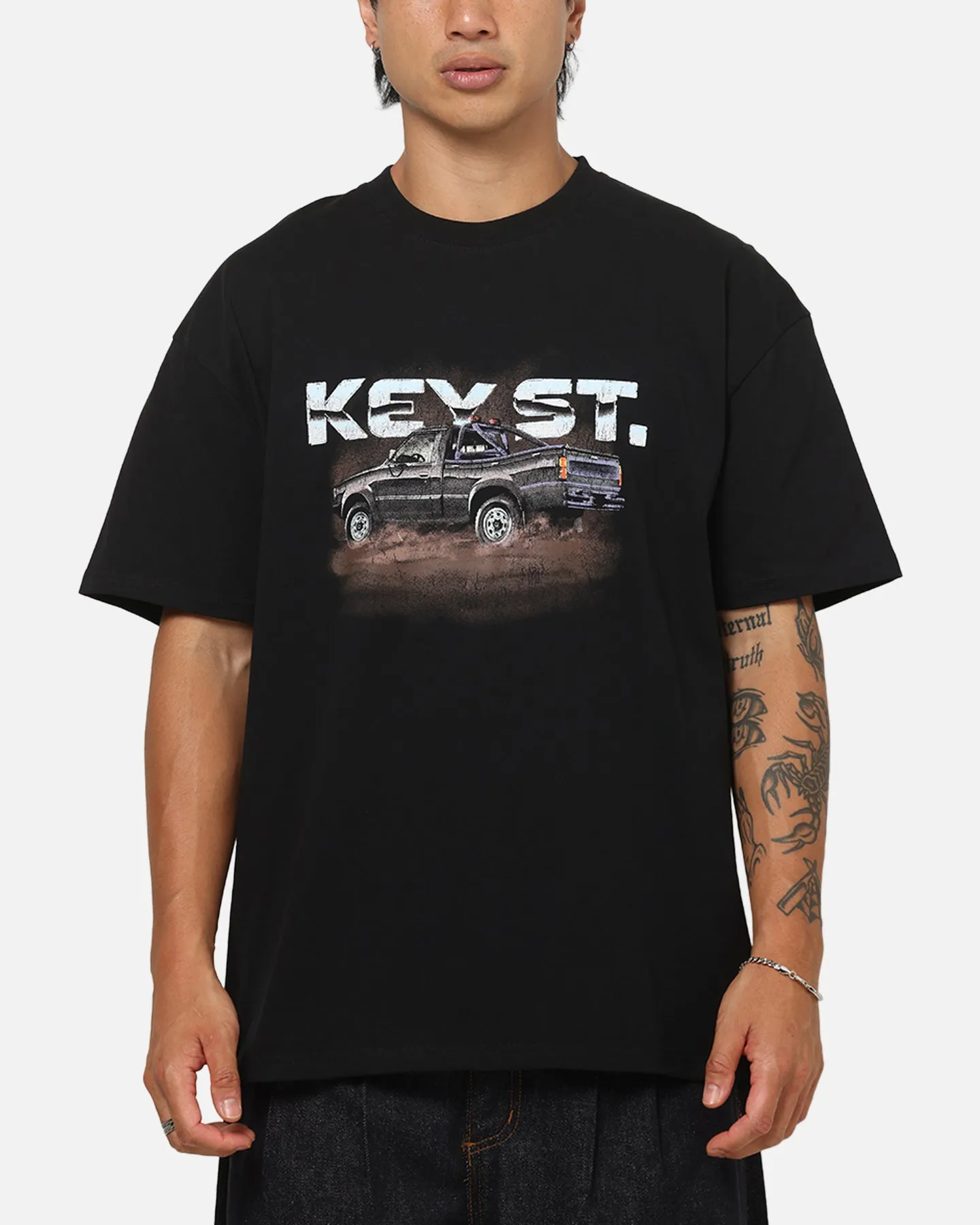 Key Street Off Road Heavy T-Shirt Black sold by Culture Kings product image thumbnail 2