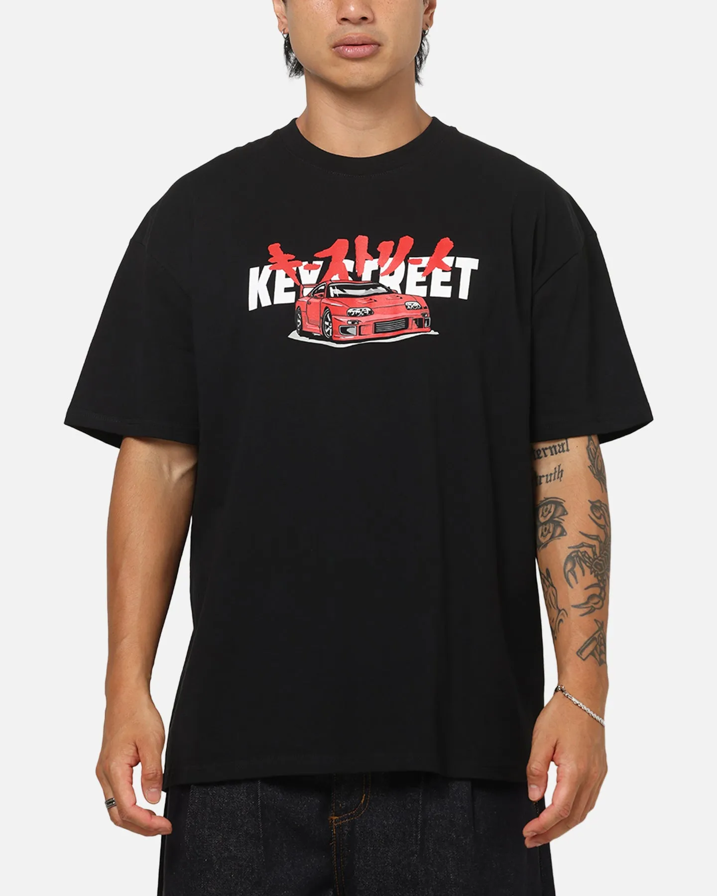Key Street Homage 2 Heavy T-Shirt Black sold by Culture Kings product image thumbnail 2