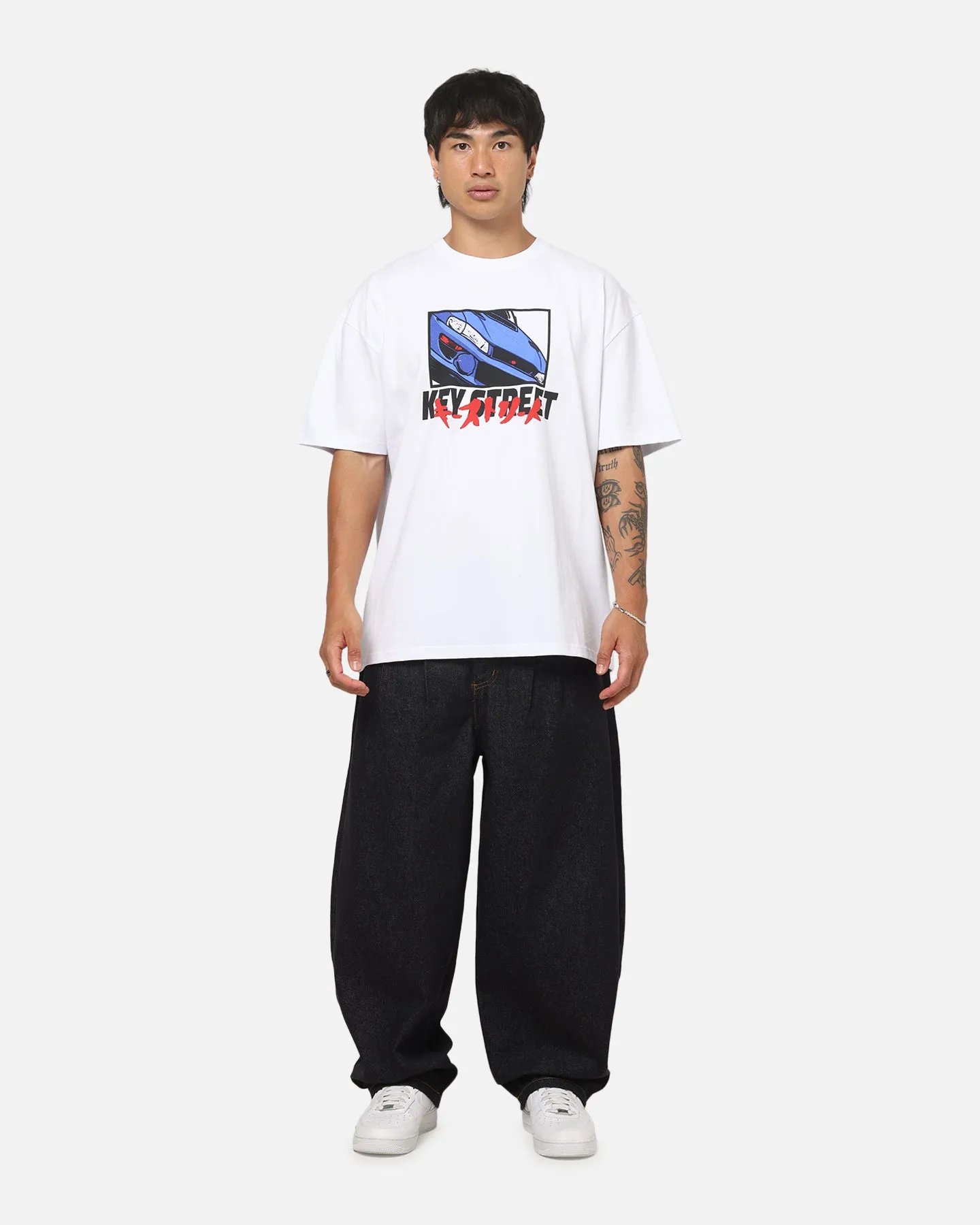 Key Street Homage Heavy T-Shirt White sold by Culture Kings product image thumbnail 4