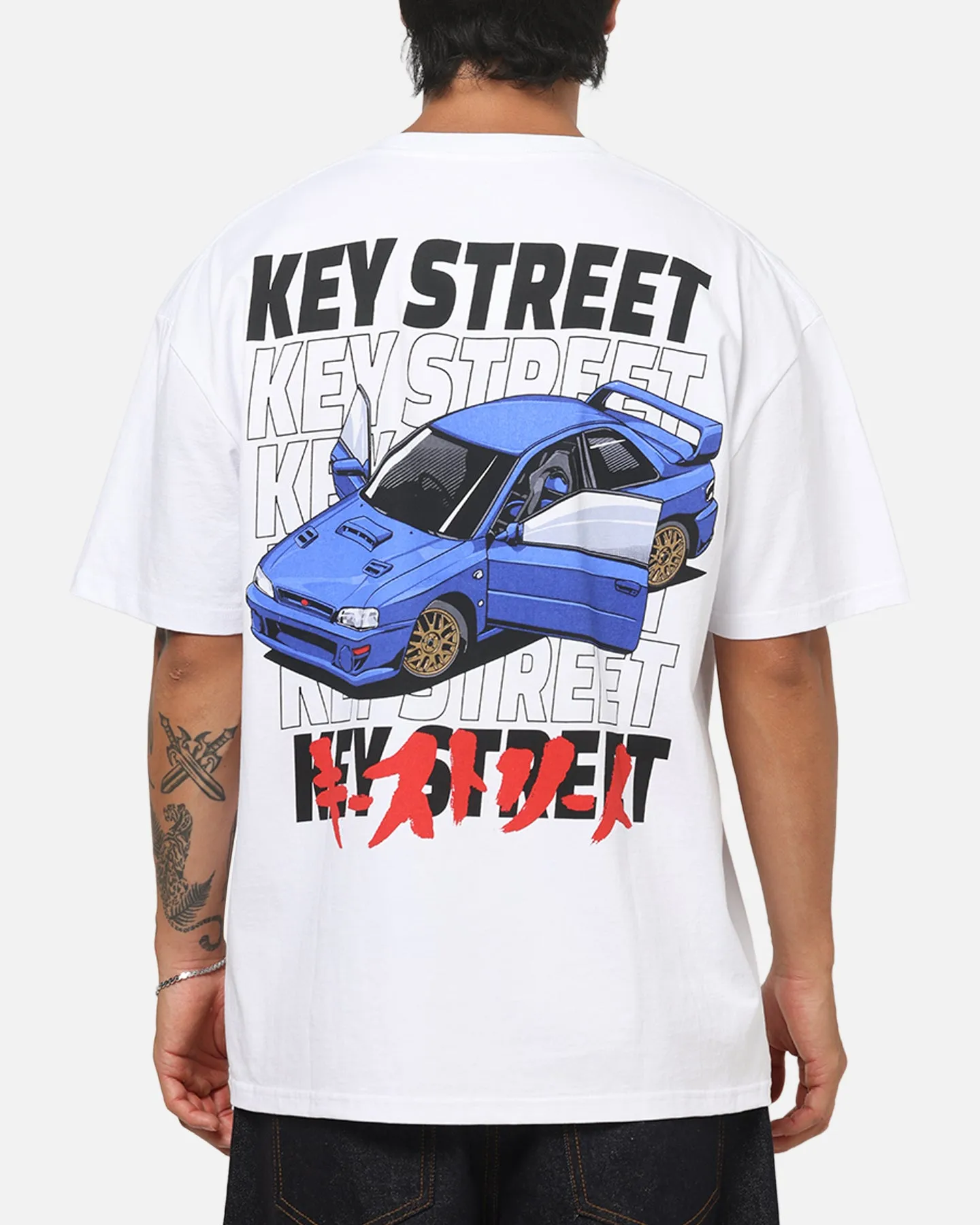 Key Street Homage Heavy T-Shirt White sold by Culture Kings