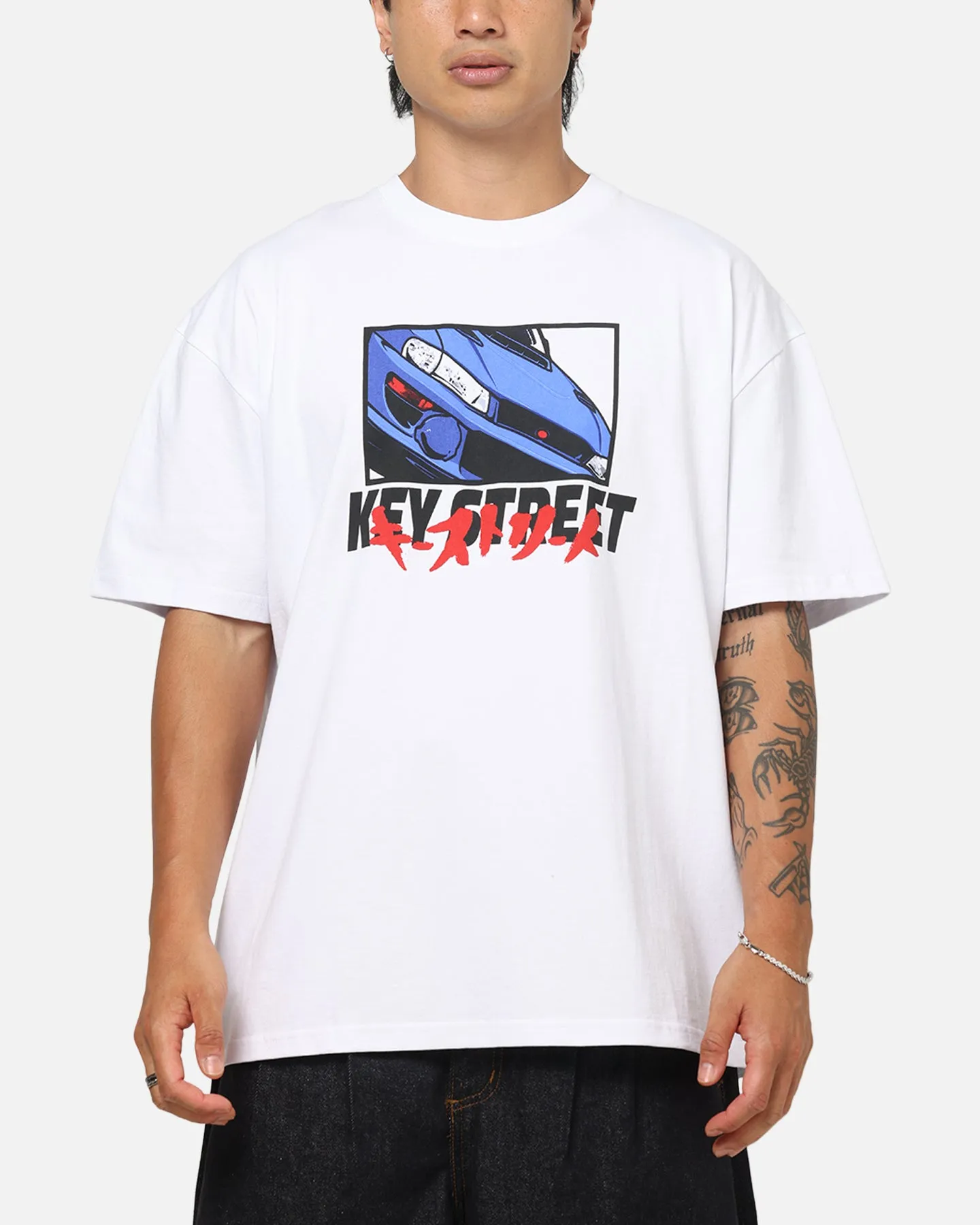 Key Street Homage Heavy T-Shirt White sold by Culture Kings product image thumbnail 2