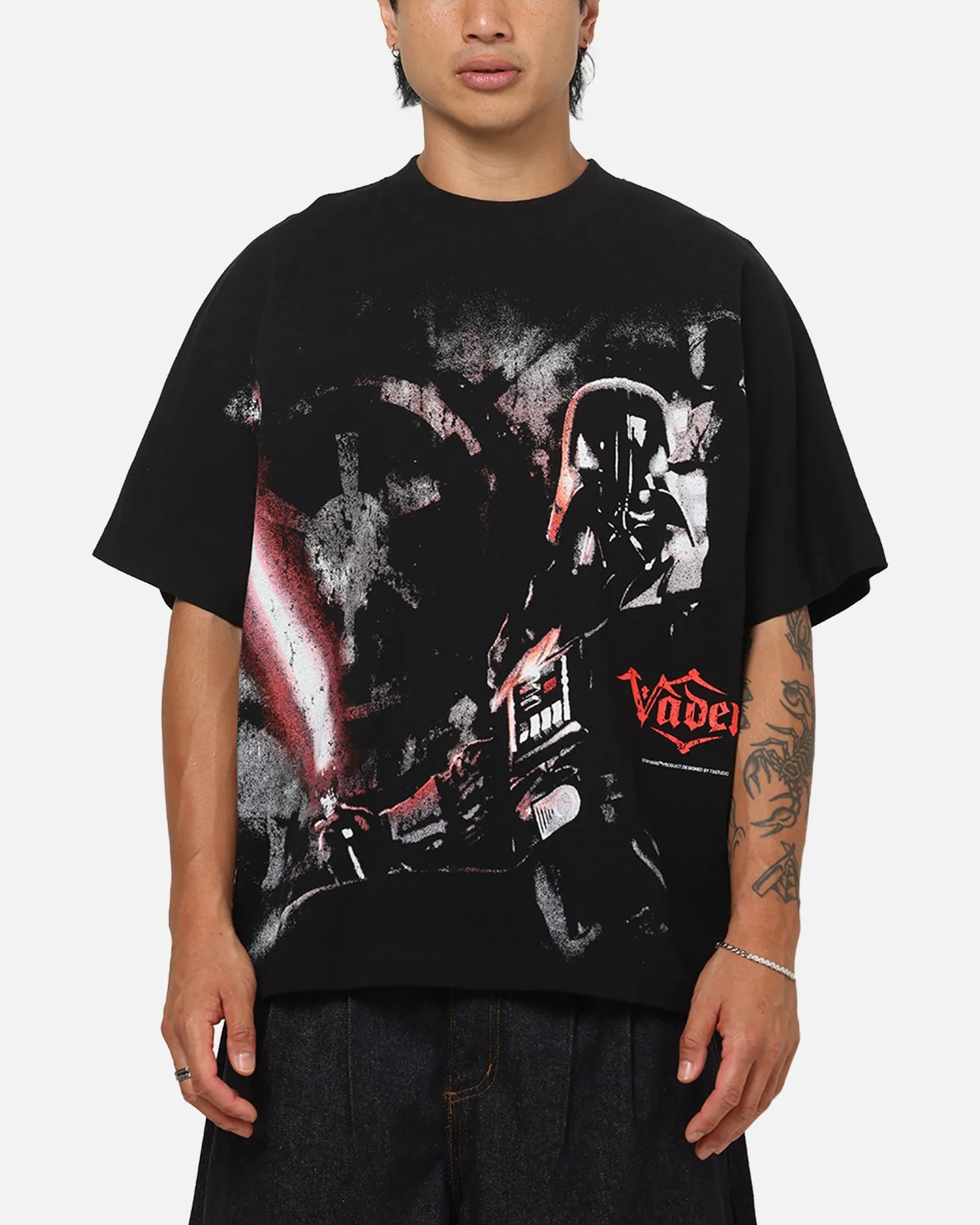 73Studio Star Wars '08 Empire Strikes Back All Print T-Shirt Black sold by Culture Kings