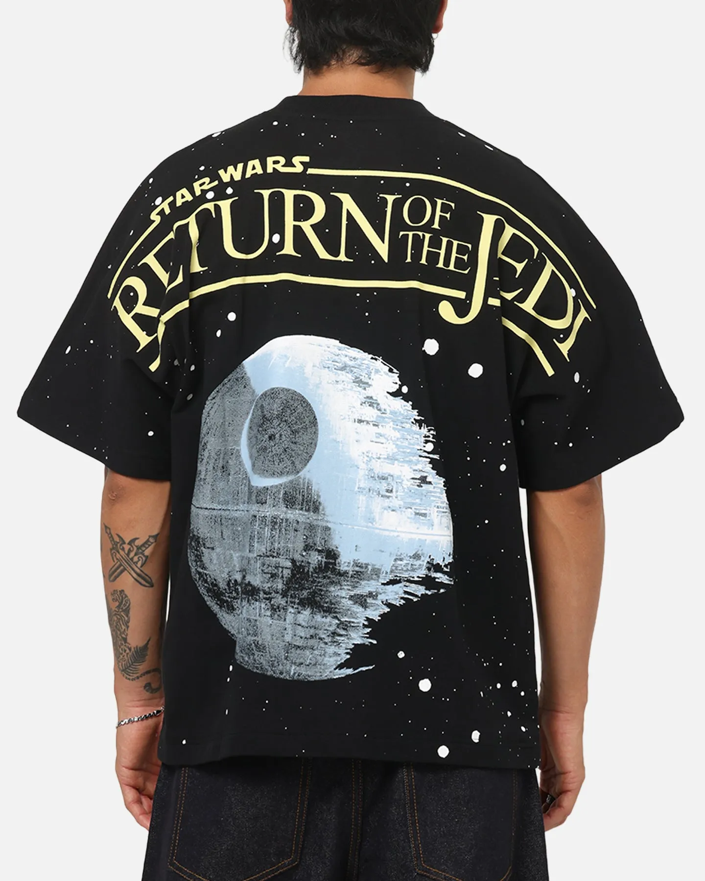 73Studio Star Wars '83 Return Of The Jedi All Print T-Shirt Black sold by Culture Kings product image thumbnail 2