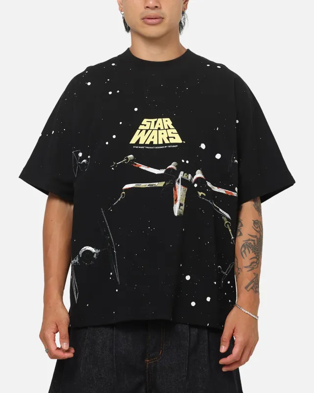 73Studio Star Wars '83 Return Of The Jedi All Print T-Shirt Black sold by Culture Kings