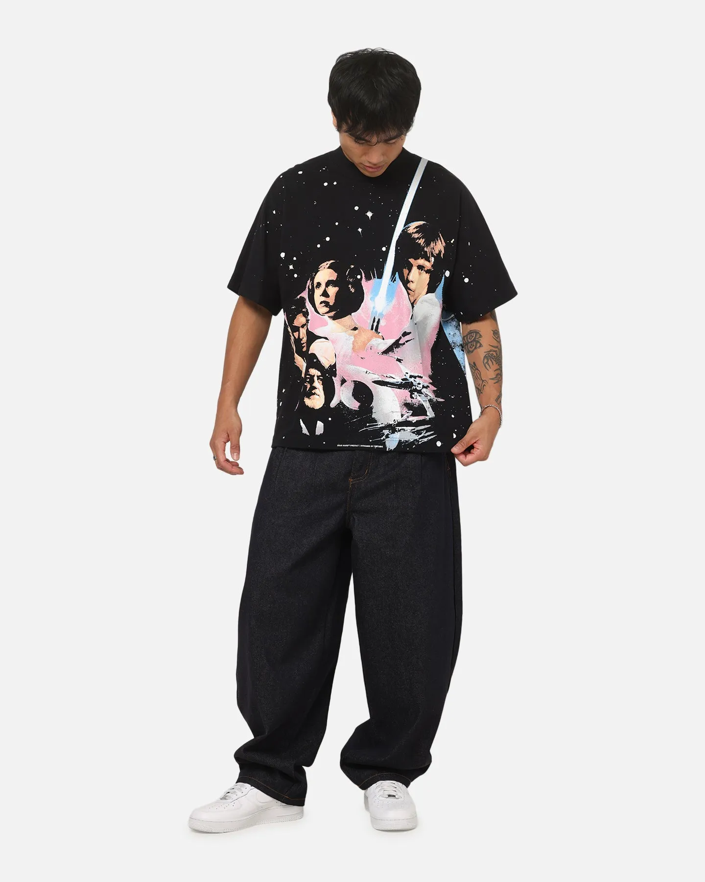 73Studio Star Wars '77 A New Hope All Print T-Shirt Black sold by Culture Kings product image thumbnail 3