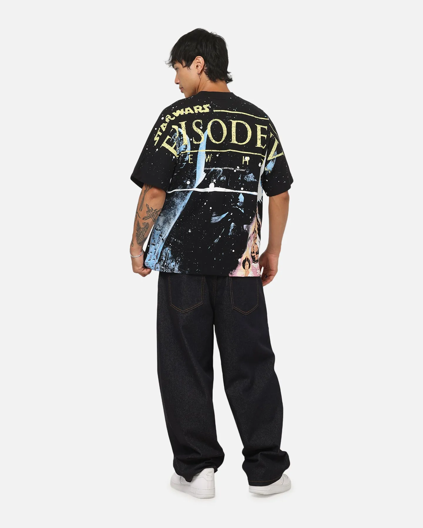73Studio Star Wars '77 A New Hope All Print T-Shirt Black sold by Culture Kings product image thumbnail 4