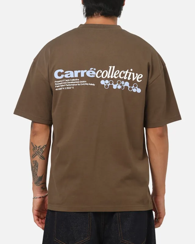 Carre Research T-Shirt Brown sold by Culture Kings