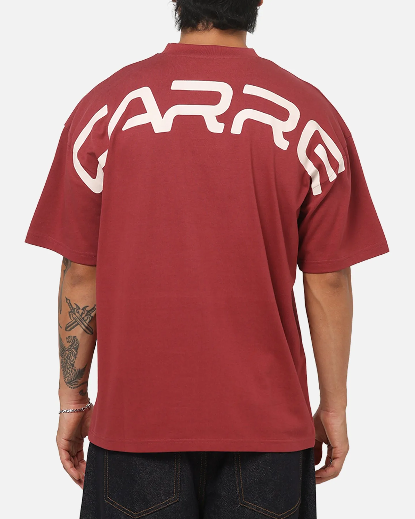 Carre Mini C T-Shirt Maroon sold by Culture Kings