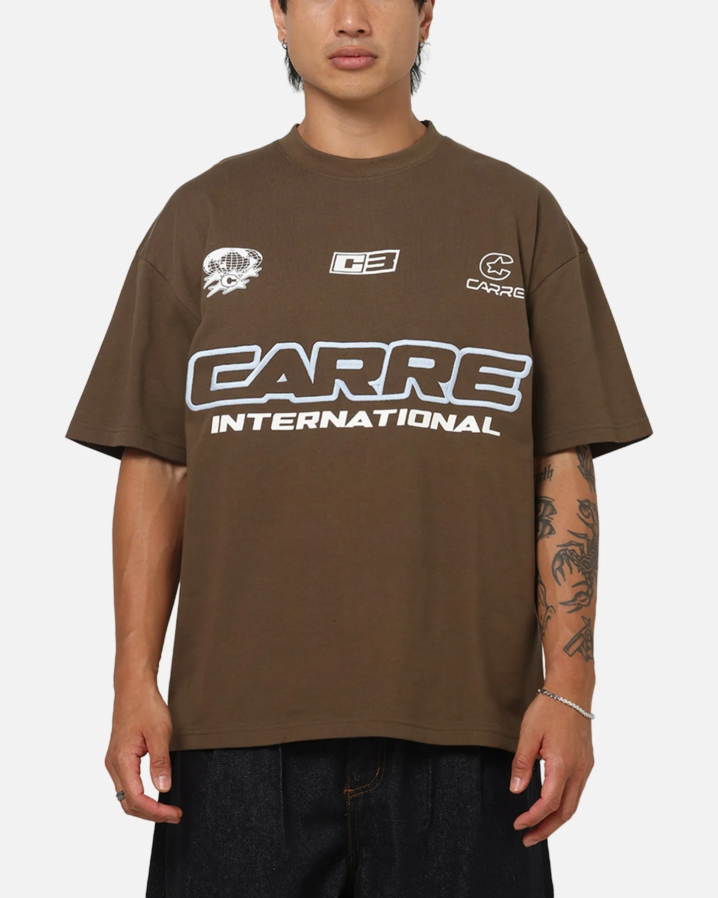 Carre C3 Logo T-Shirt Brown sold by Culture Kings
