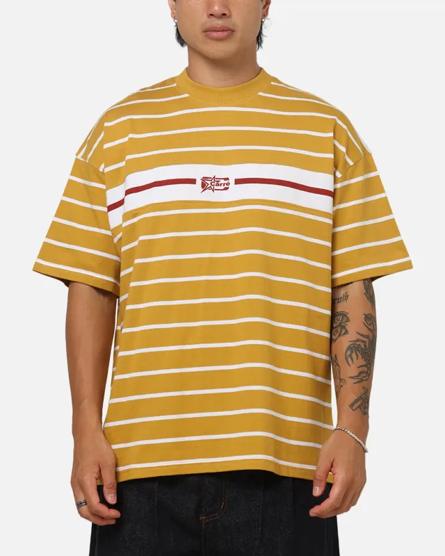 Carre Lineup T-Shirt Mustard Stripe made by Culture Kings