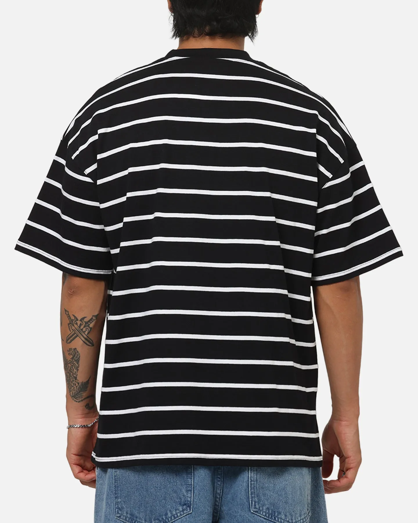 Carre Lineup T-Shirt Black Stripe sold by Culture Kings product image thumbnail 3