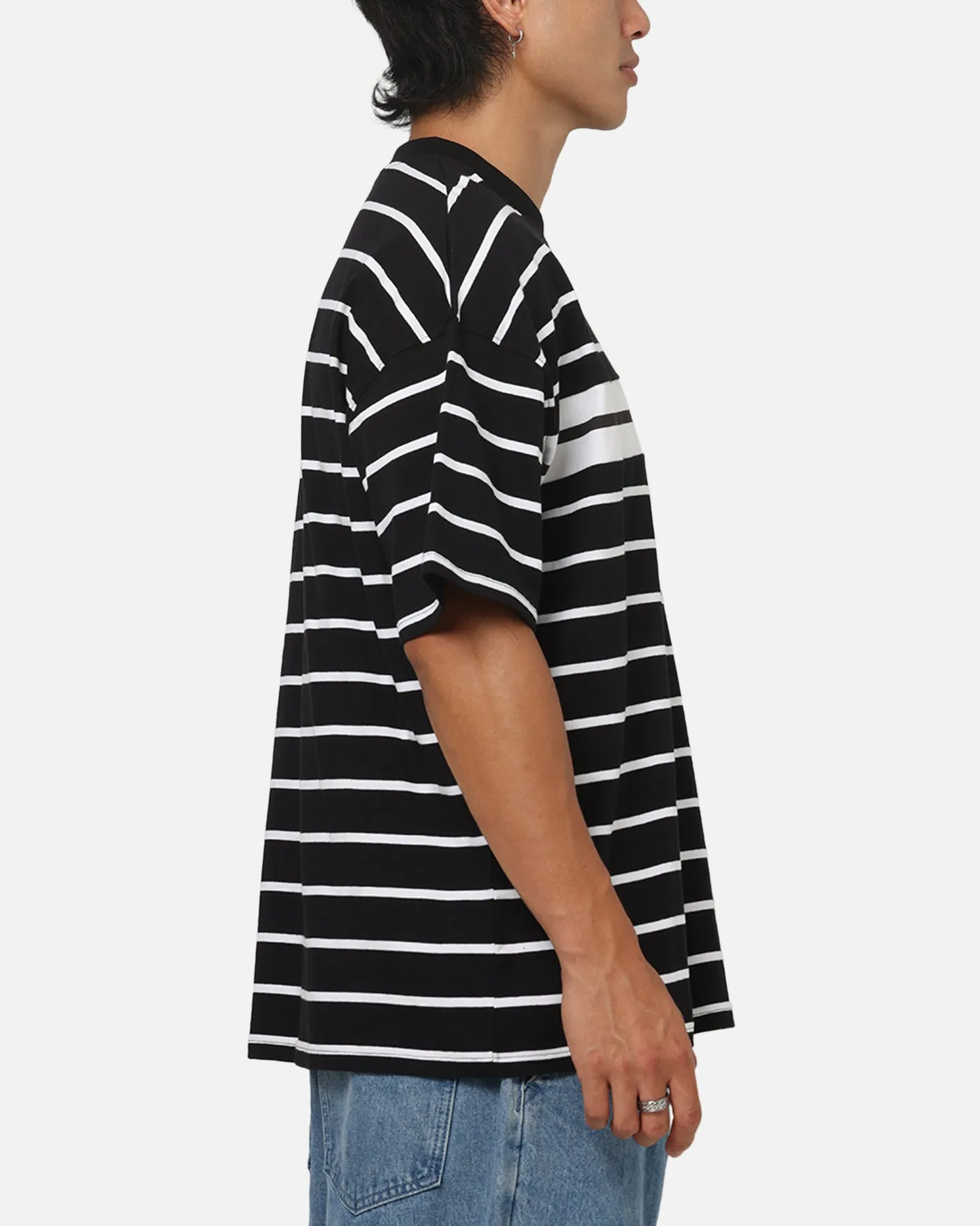 Carre Lineup T-Shirt Black Stripe sold by Culture Kings product image thumbnail 4