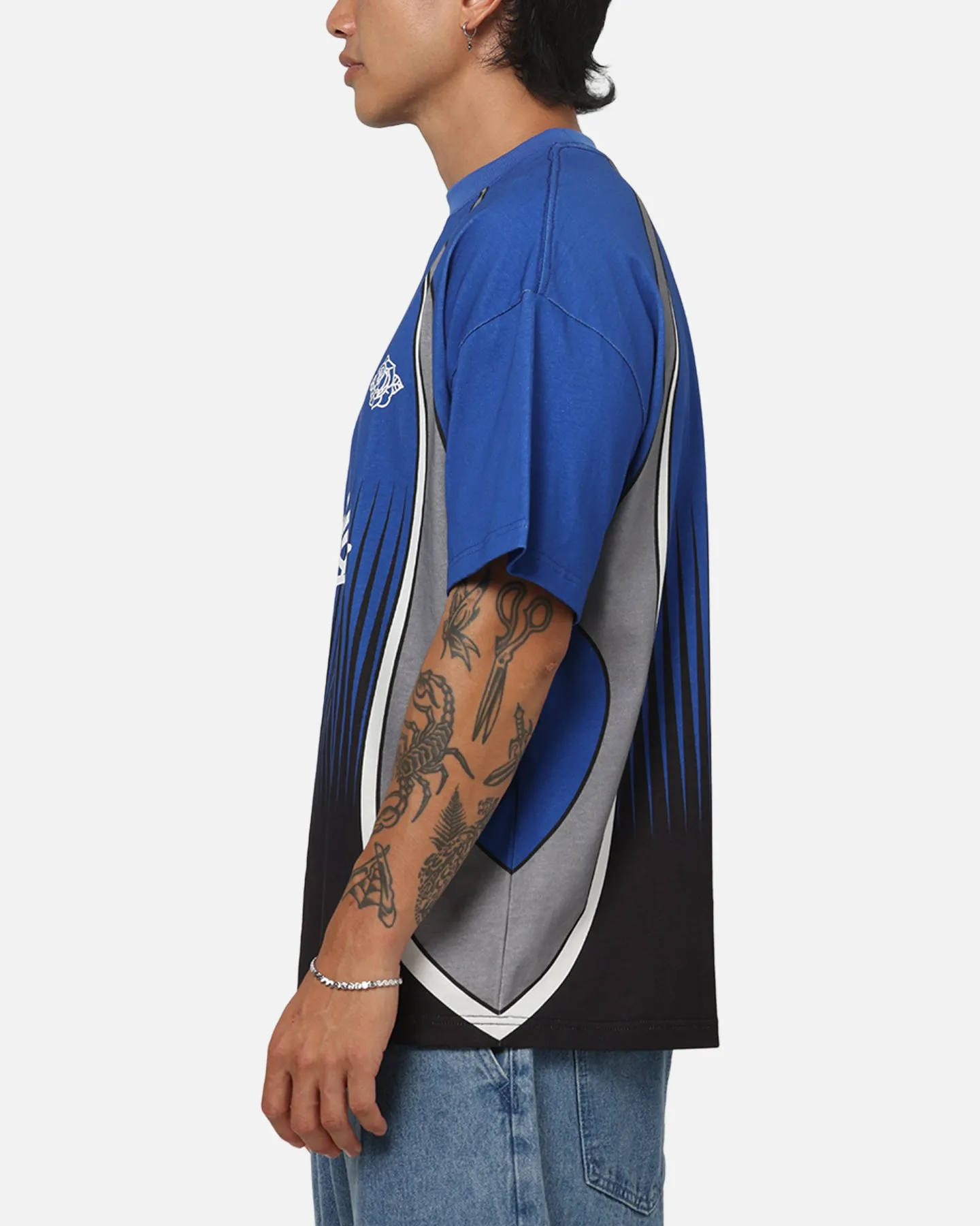 Carre Sideline T-Shirt Royal/Black sold by Culture Kings product image thumbnail 5